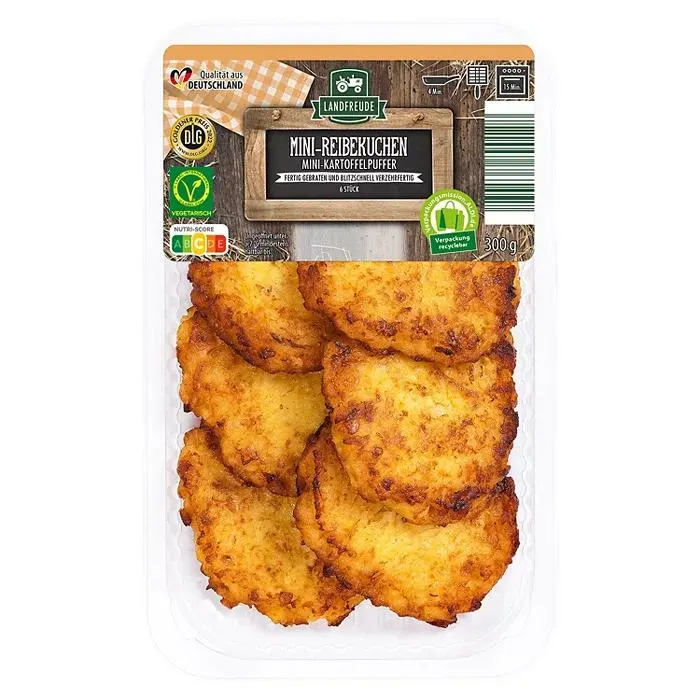 LANDFREUDE Reibekuchen 300 g, Mini