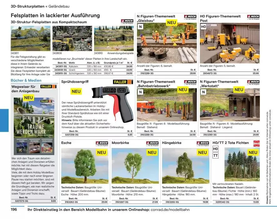 Modellbahn Katalog von 29. Oktober bis 31. Dezember 2025 - Prospekt seite 198