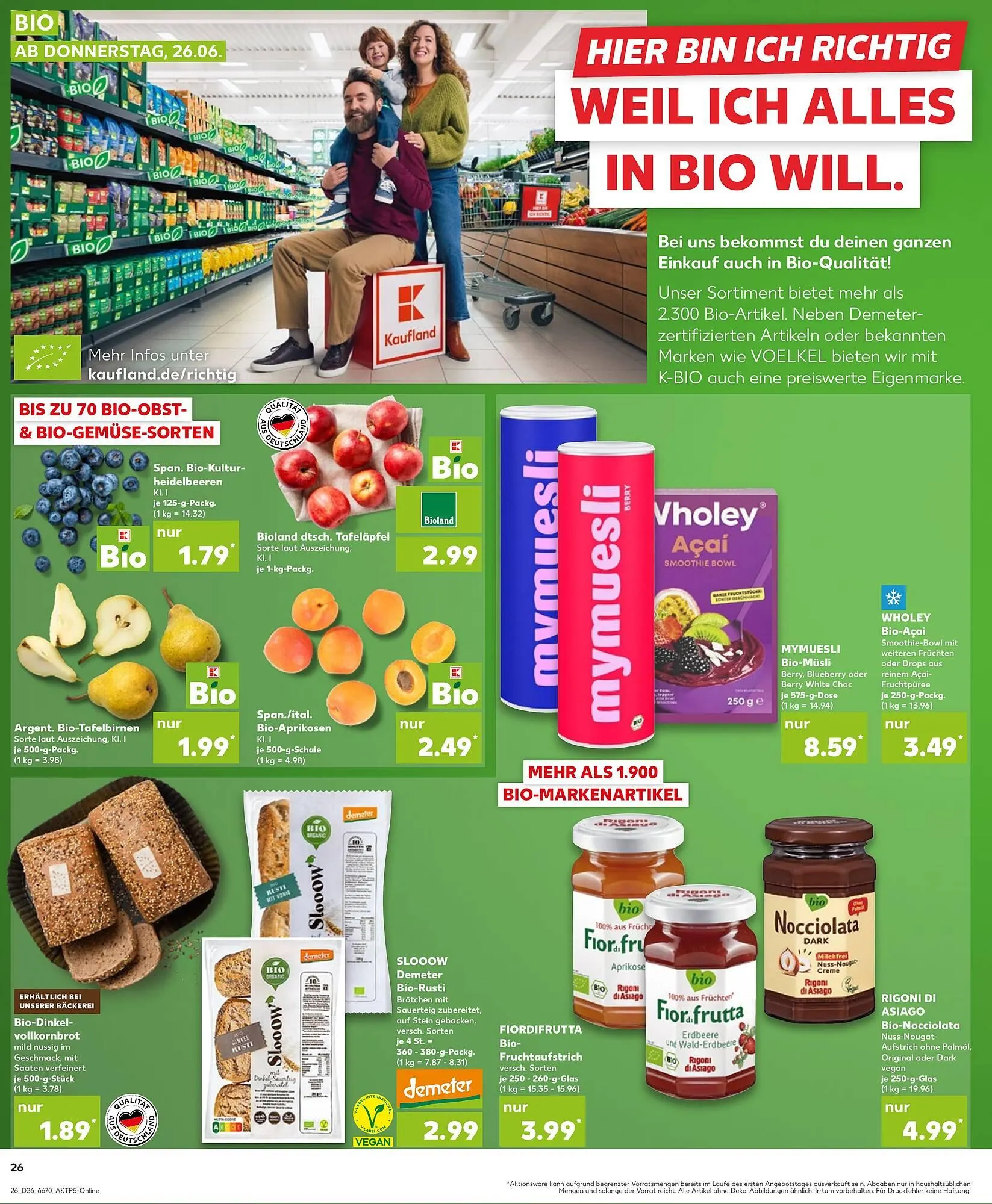 Kaufland Prospekt von 26. Juni bis 2. Juli 2025 - Prospekt seite 26