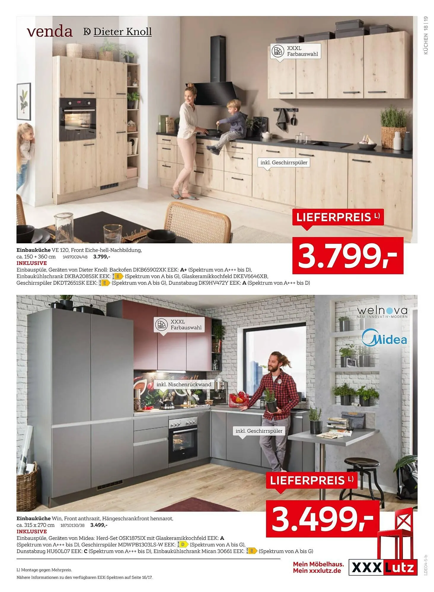 XXXLutz Prospekt von 31. März bis 13. April 2025 - Prospekt seite 19