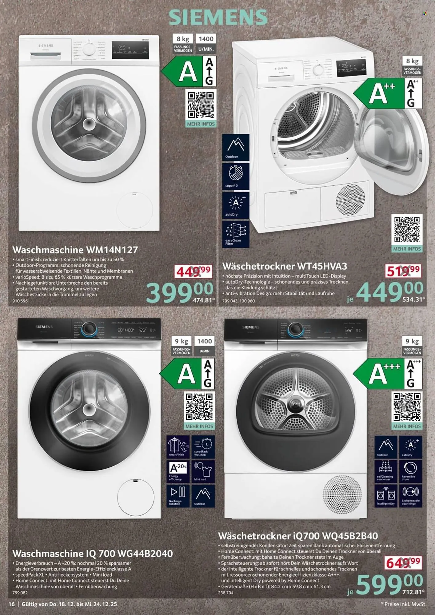 Selgros Prospekt von 18. Dezember bis 24. Dezember 2025 - Prospekt seite 16