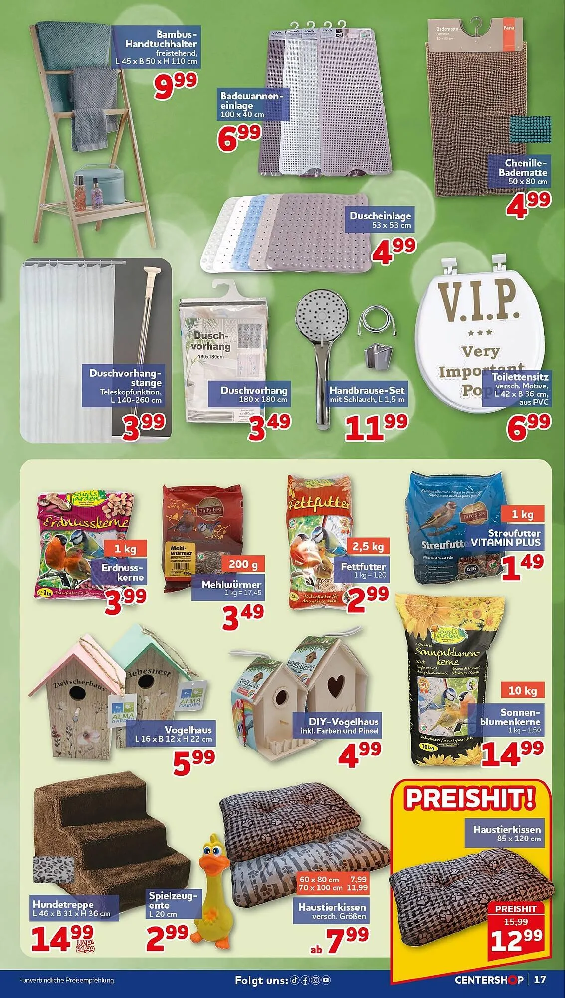 CENTERSHOP Prospekt von 4. Mai bis 9. Mai 2026 - Prospekt seite 17