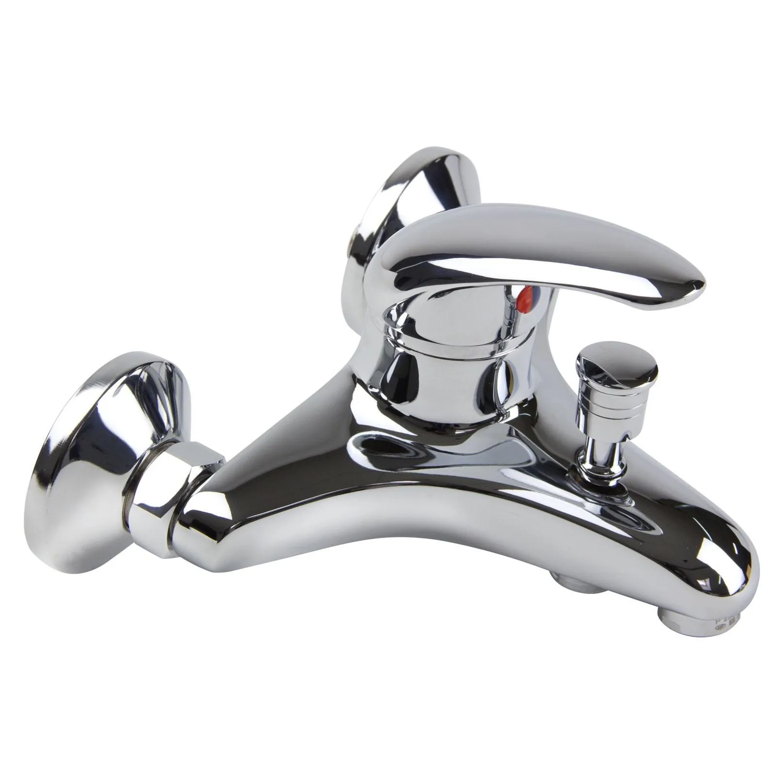 Chrom Badewannenarmatur Mailand Mischbatterie Wasserhahn Badewanne