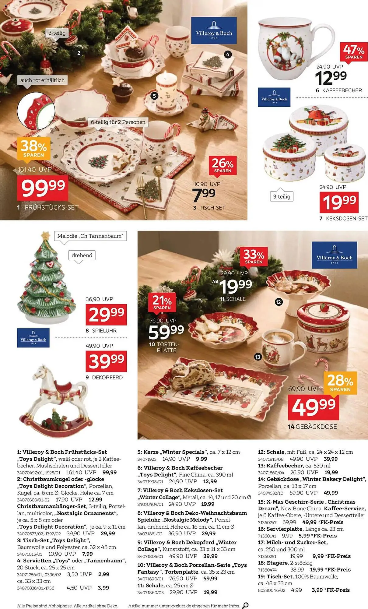 XXXLutz Prospekt von 26. Oktober bis 9. November 2025 - Prospekt seite 6