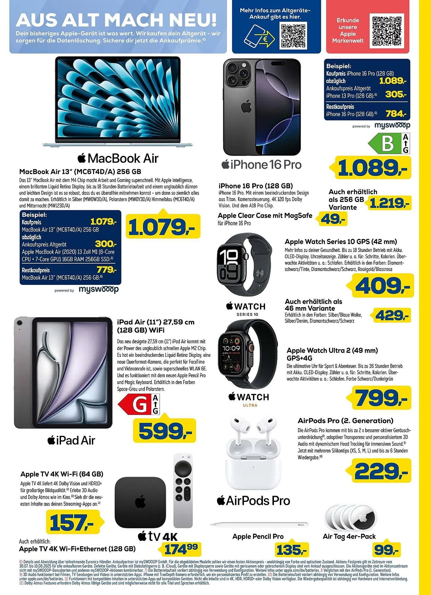 Euronics Prospekt von 30. Juli bis 10. August 2025 - Prospekt seite 9