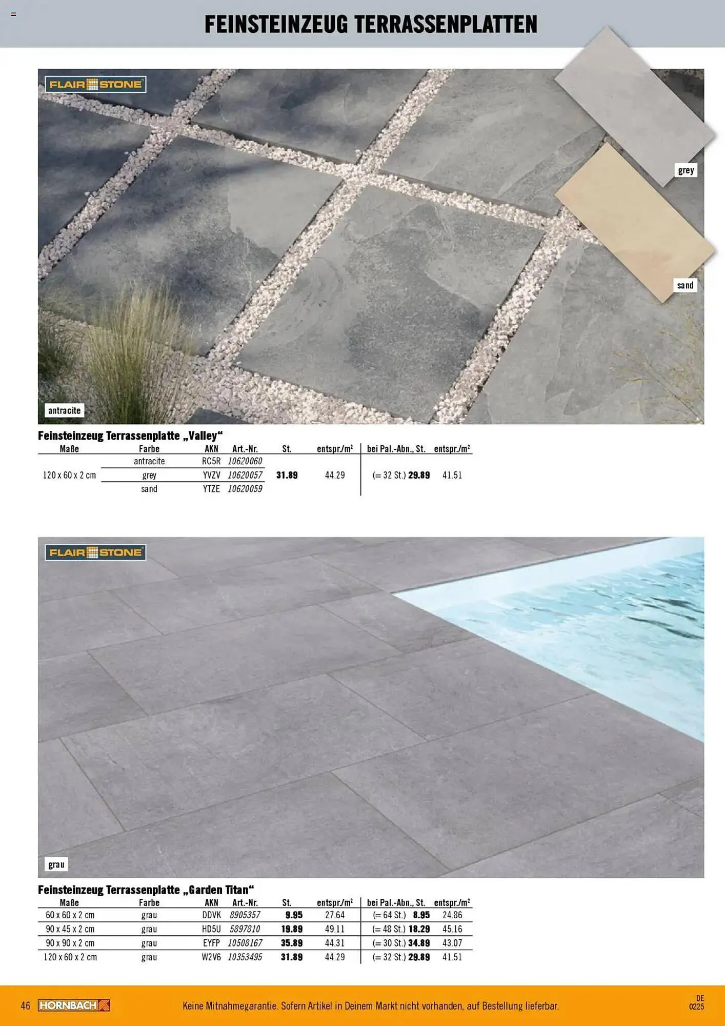 Hornbach Prospekt von 28. Februar bis 29. März 2025 - Prospekt seite 46