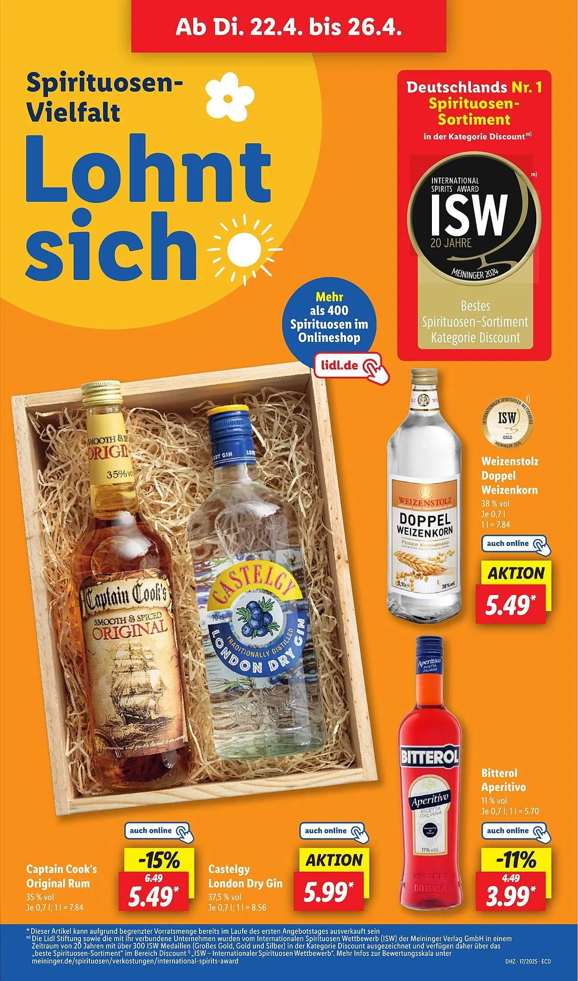 Lidl Prospekt von 22. April bis 26. April 2025 - Prospekt seite 5