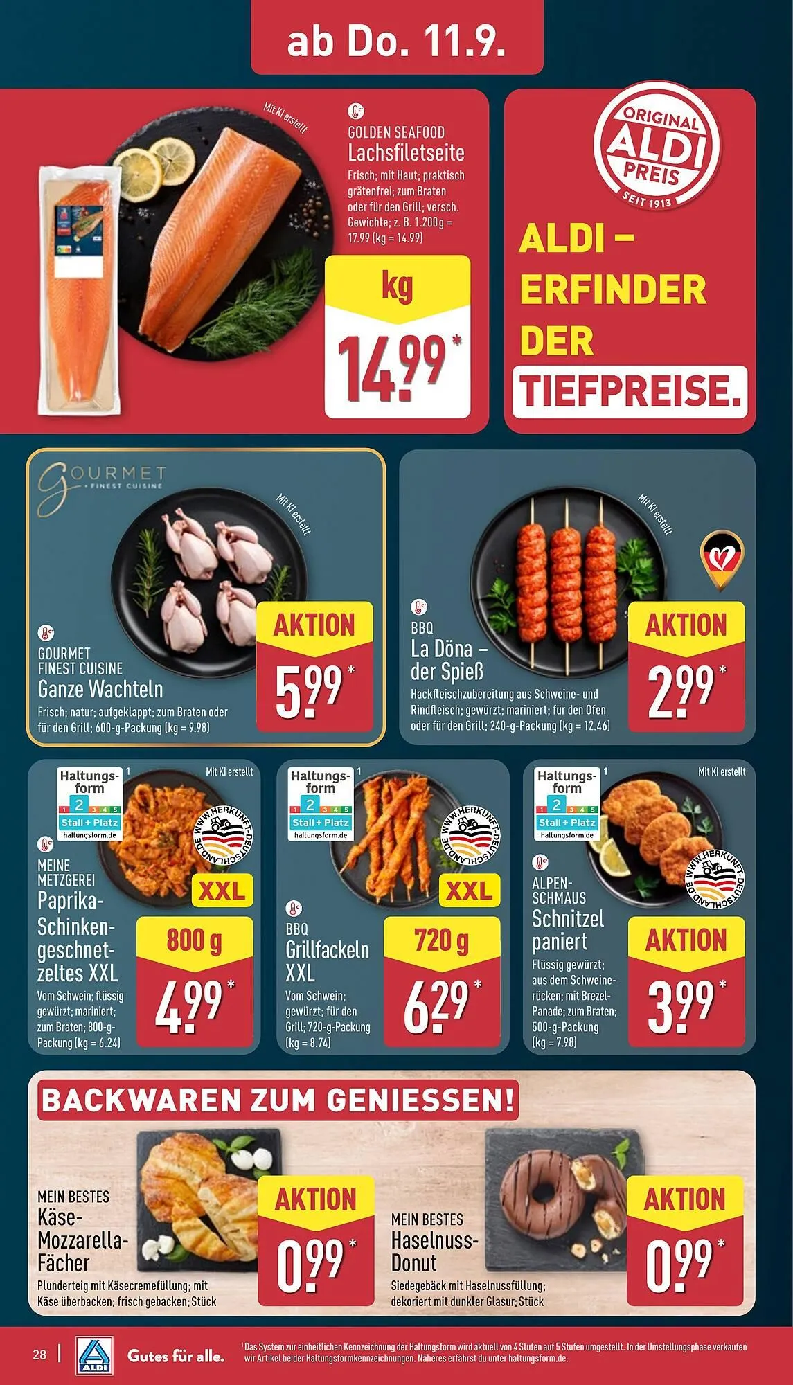 Aldi Nord Prospekt von 8. September bis 13. September 2025 - Prospekt seite 32