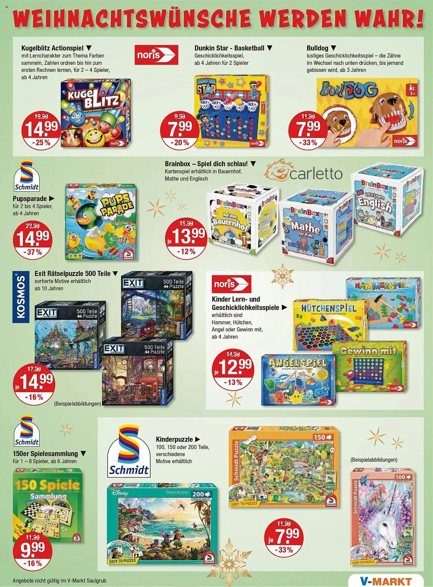 V Markt Prospekt von 11. Dezember bis 17. Dezember 2025 - Prospekt seite 19