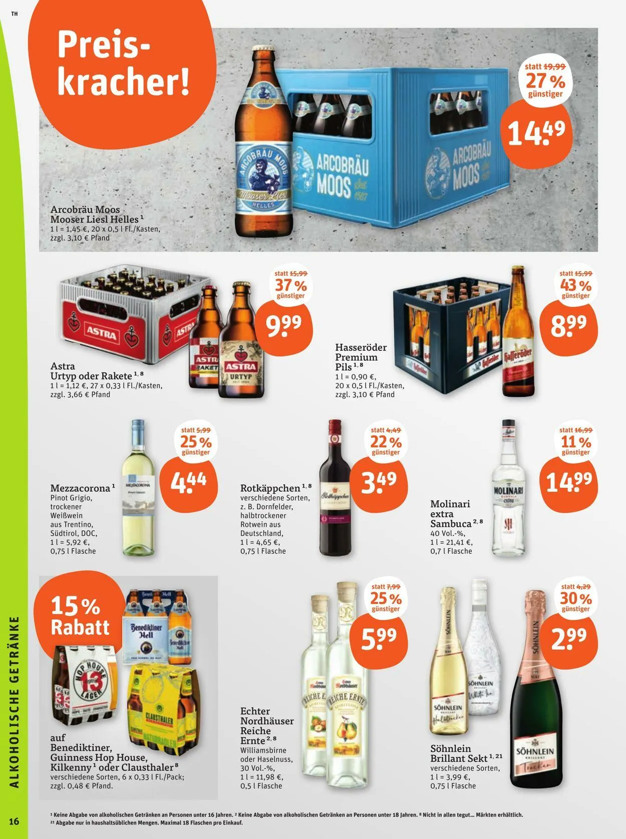 Tegut Aktueller Prospekt von 21. Juli bis 27. Juli 2025 - Prospekt seite 18