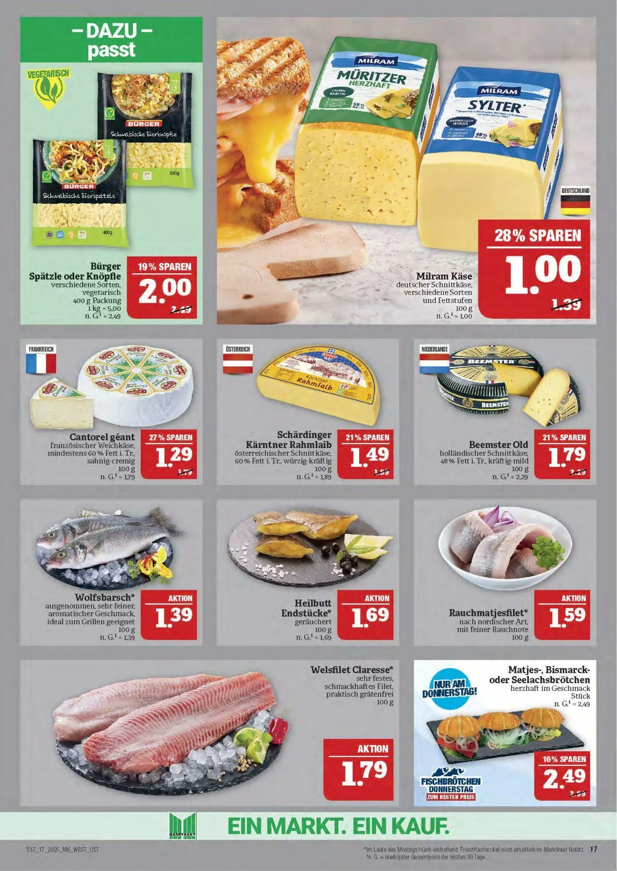 Marktkauf - Görlitz von 22. April bis 26. April 2025 - Prospekt seite 17