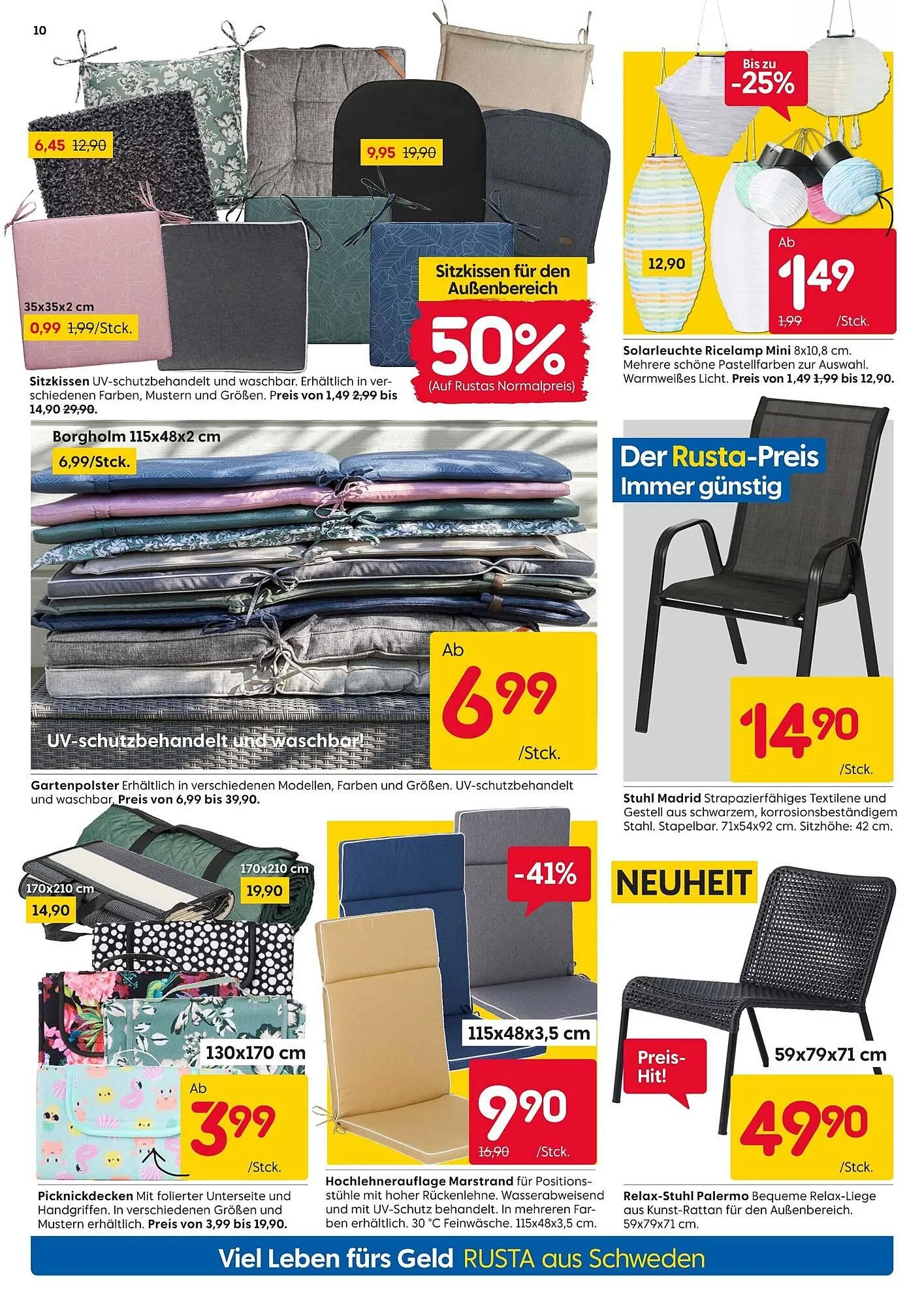 Rusta Prospekt von 29. März bis 4. April 2025 - Prospekt seite 10