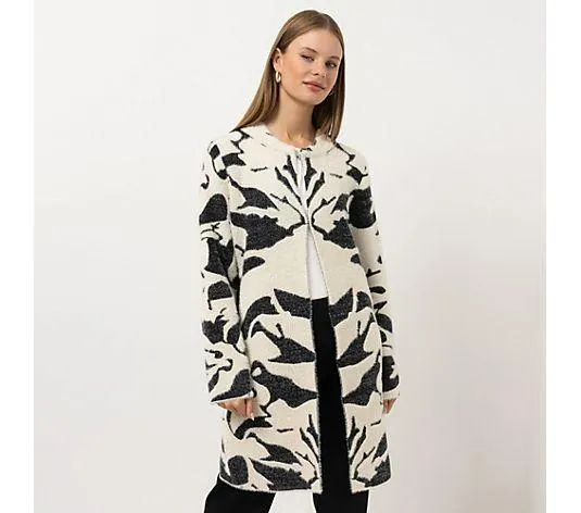 STEFFEN SCHRAUT Cardigan offene Front Strukturstrick figurumspielend