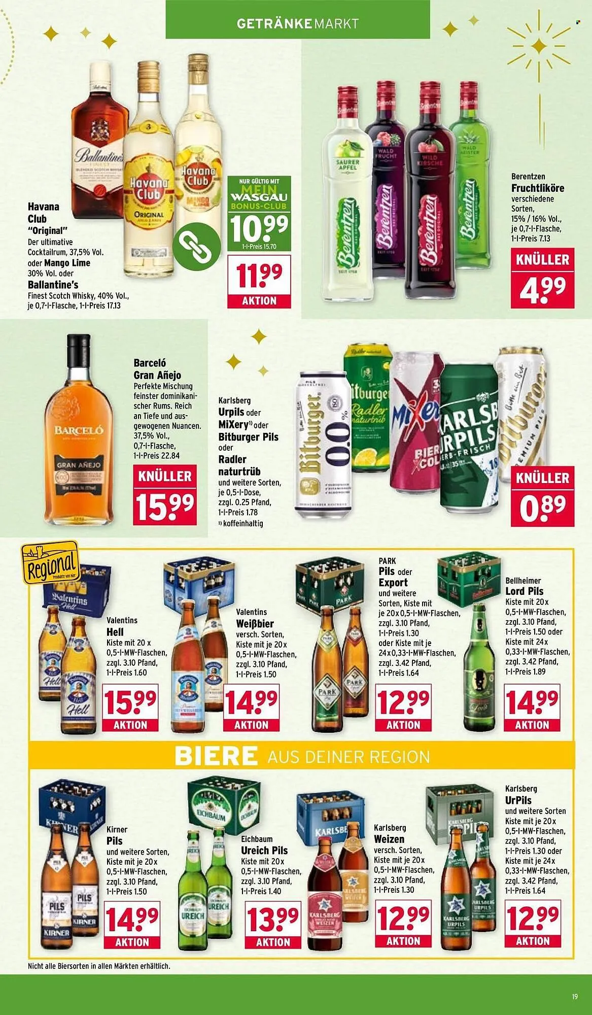 Wasgau Prospekt von 29. Dezember bis 3. Januar 2026 - Prospekt seite 19