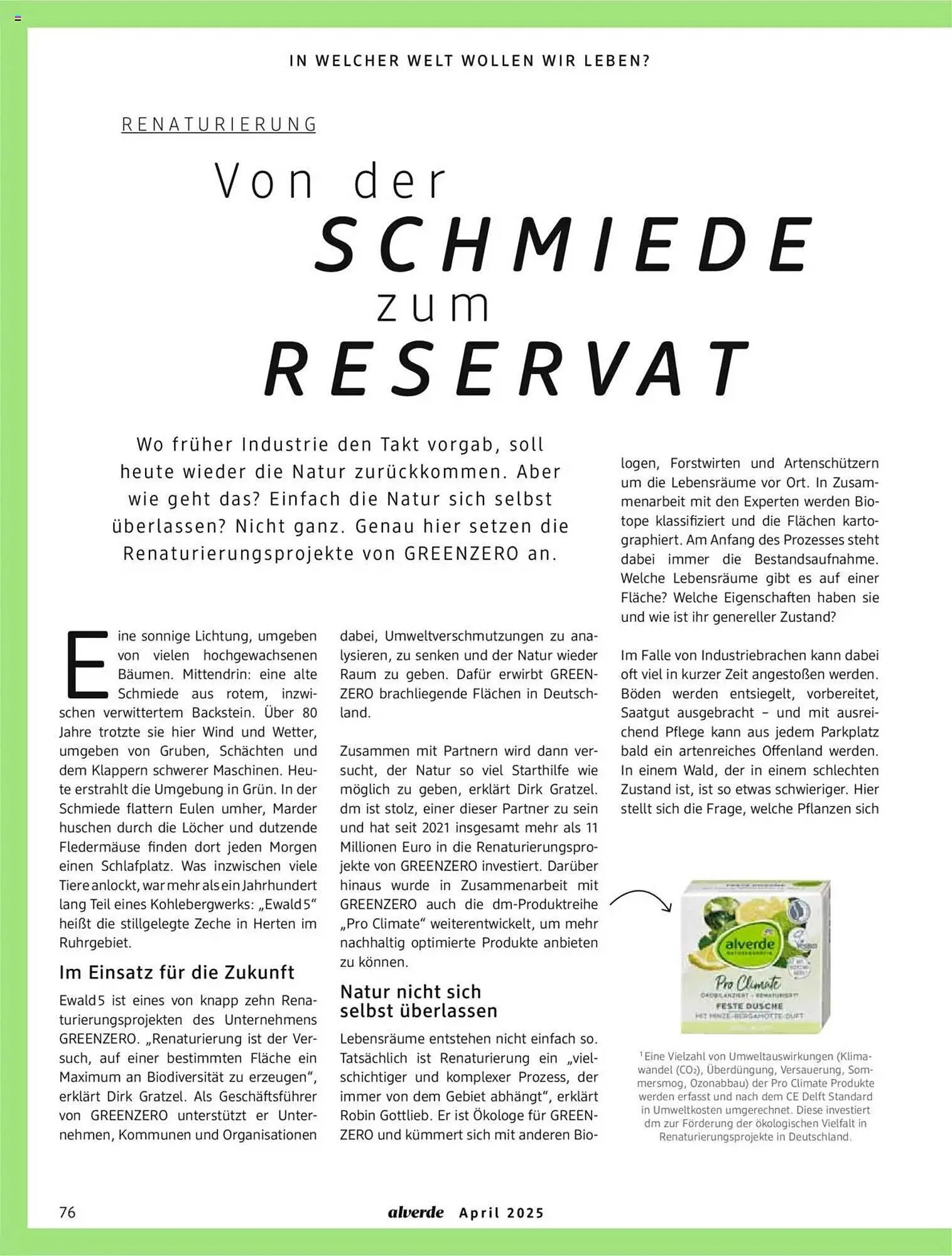 dm drogerie Prospekt von 1. April bis 30. April 2025 - Prospekt seite 76