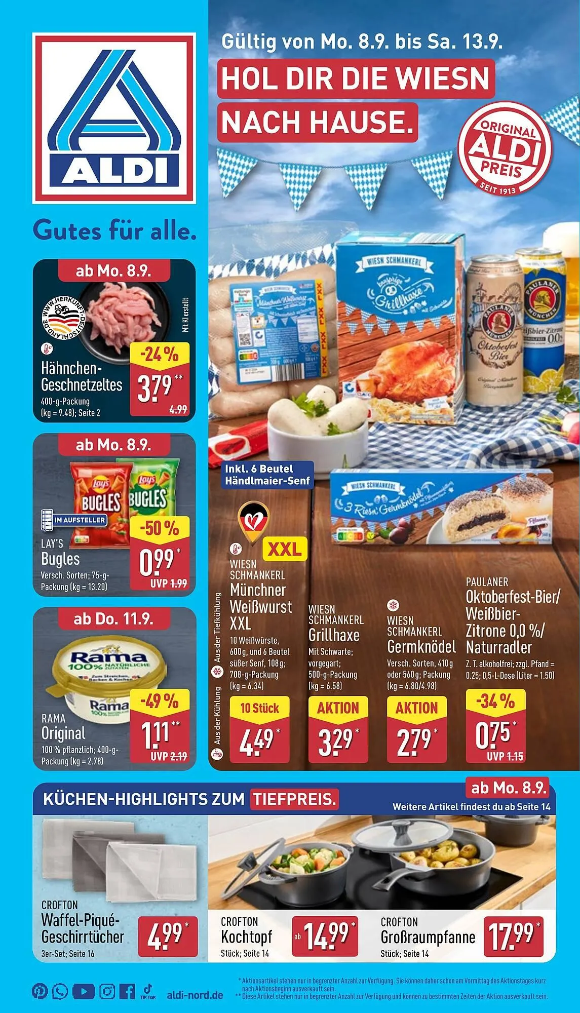 Aldi Nord Prospekt von 8. September bis 13. September 2025 - Prospekt seite 5