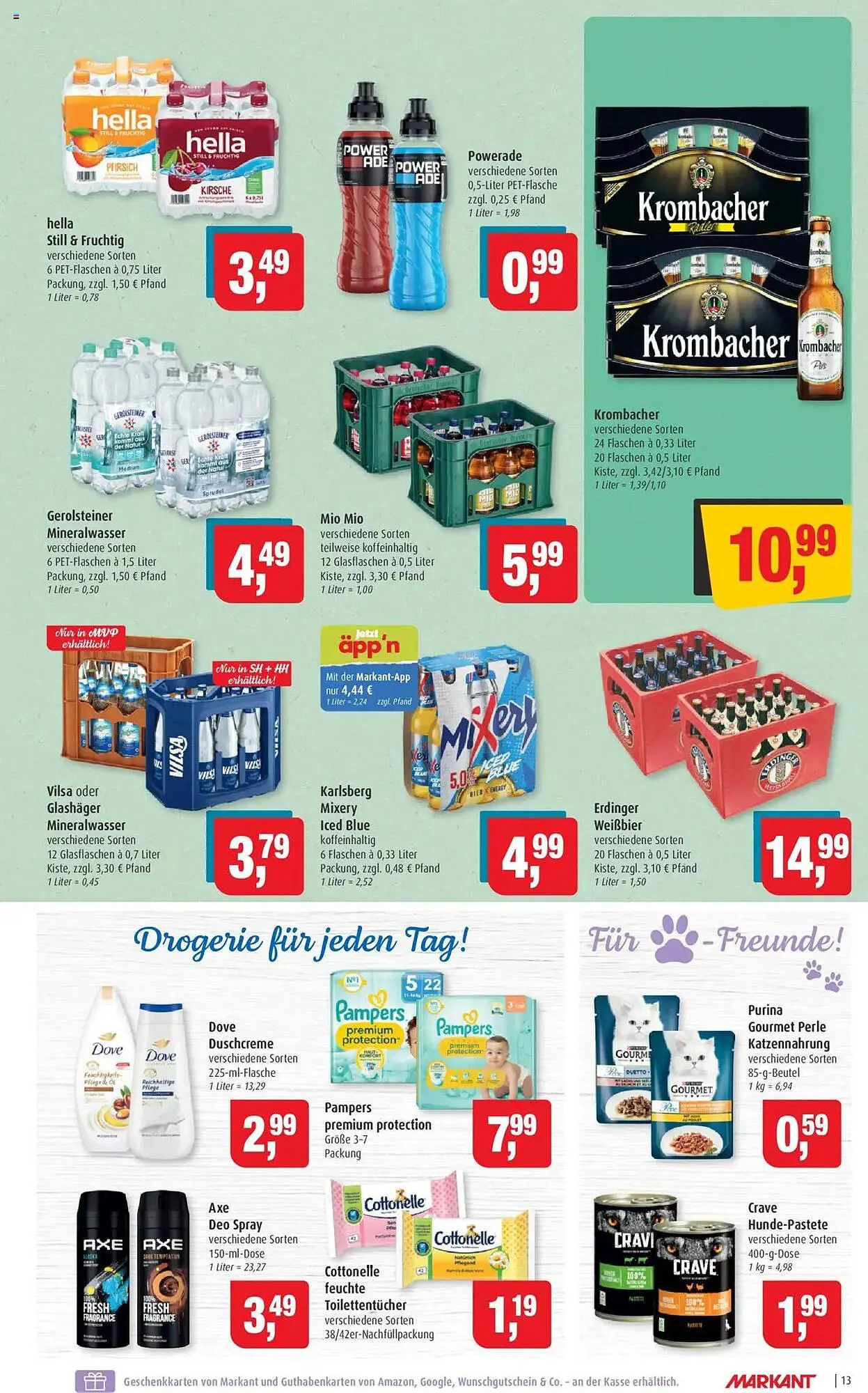 Markant Prospekt von 17. März bis 22. März 2025 - Prospekt seite 13