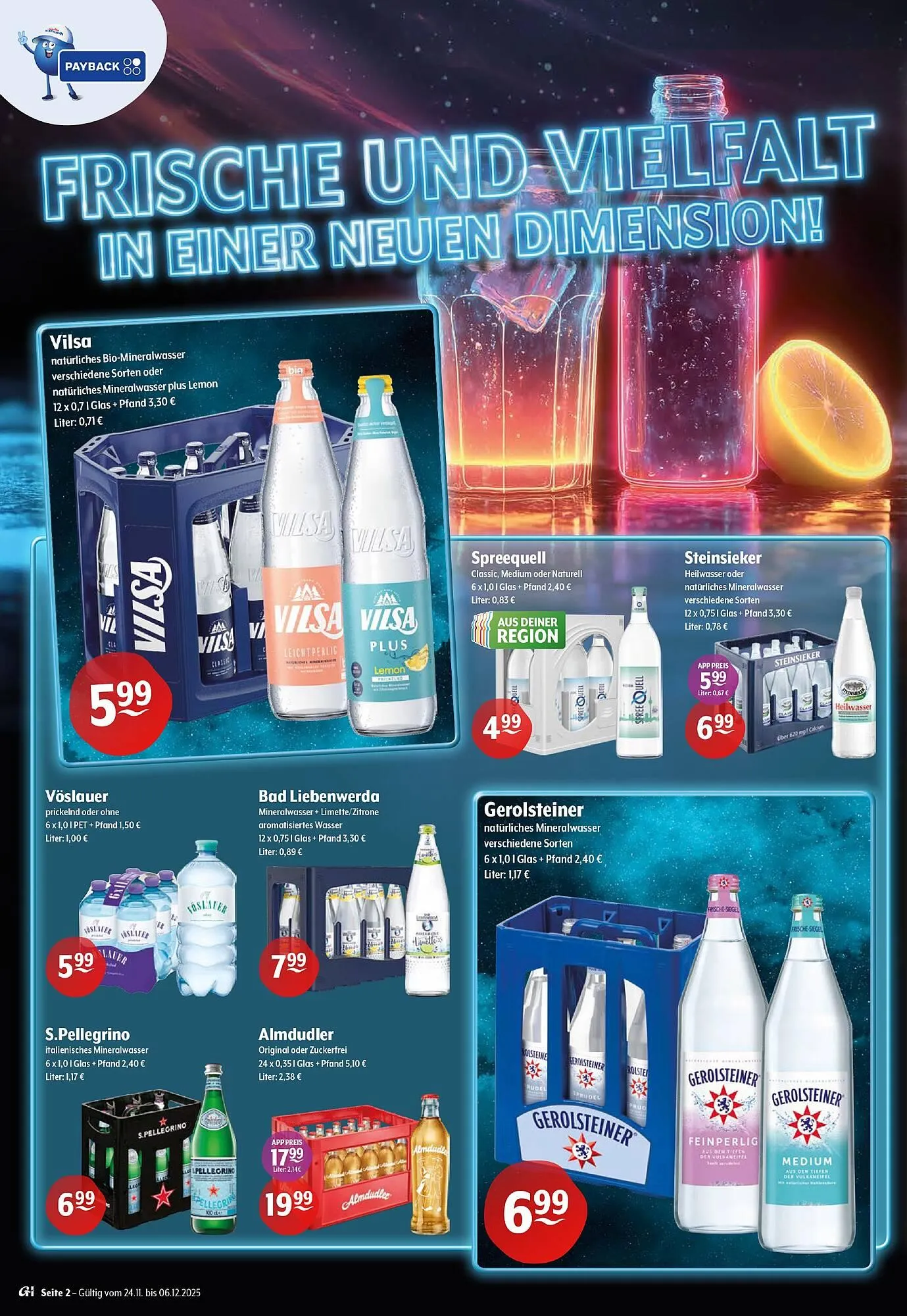 Getränke Hoffmann Prospekt von 1. Dezember bis 6. Dezember 2025 - Prospekt seite 2
