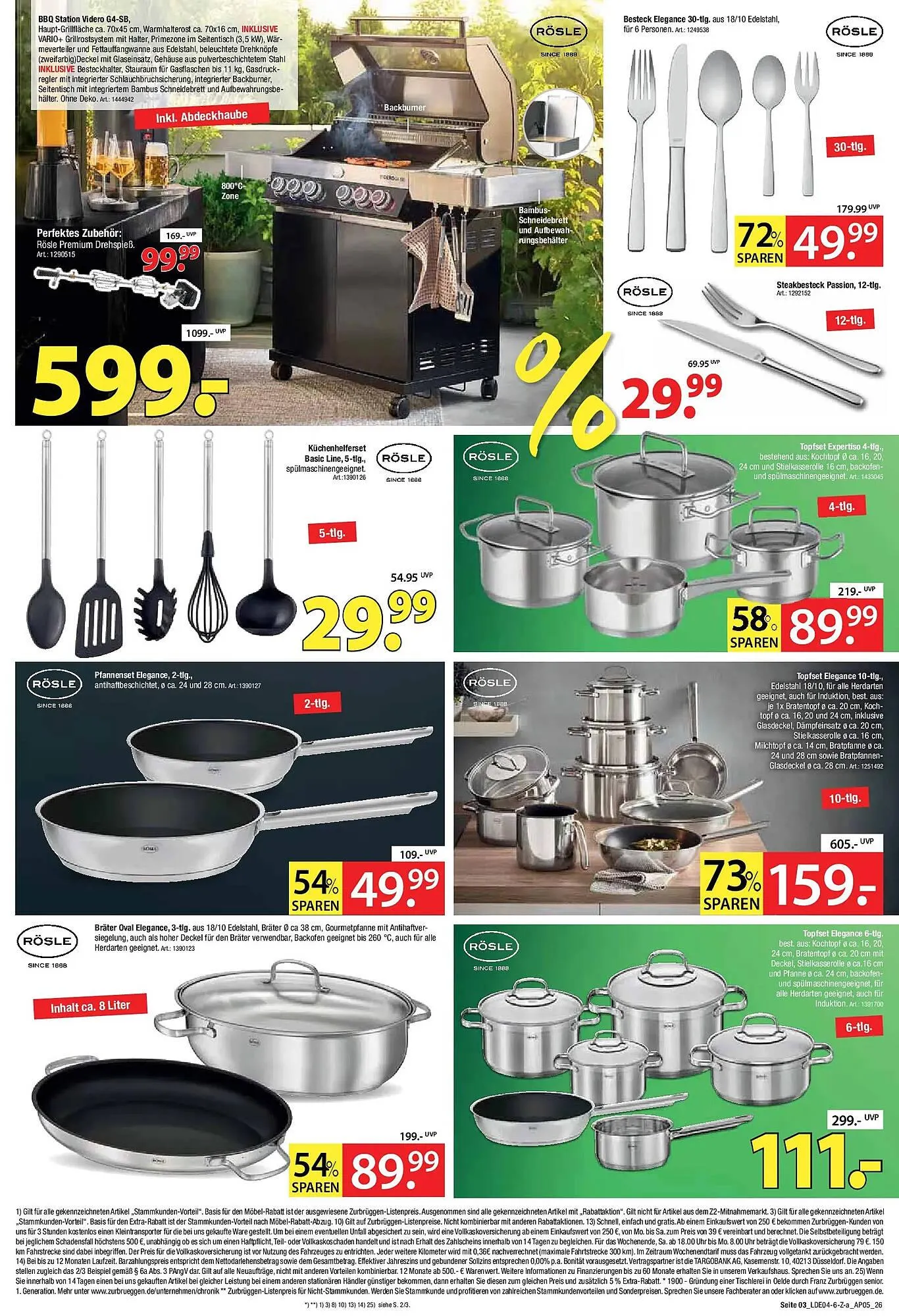 Zurbrüggen Prospekt von 24. April bis 9. Mai 2026 - Prospekt seite 3