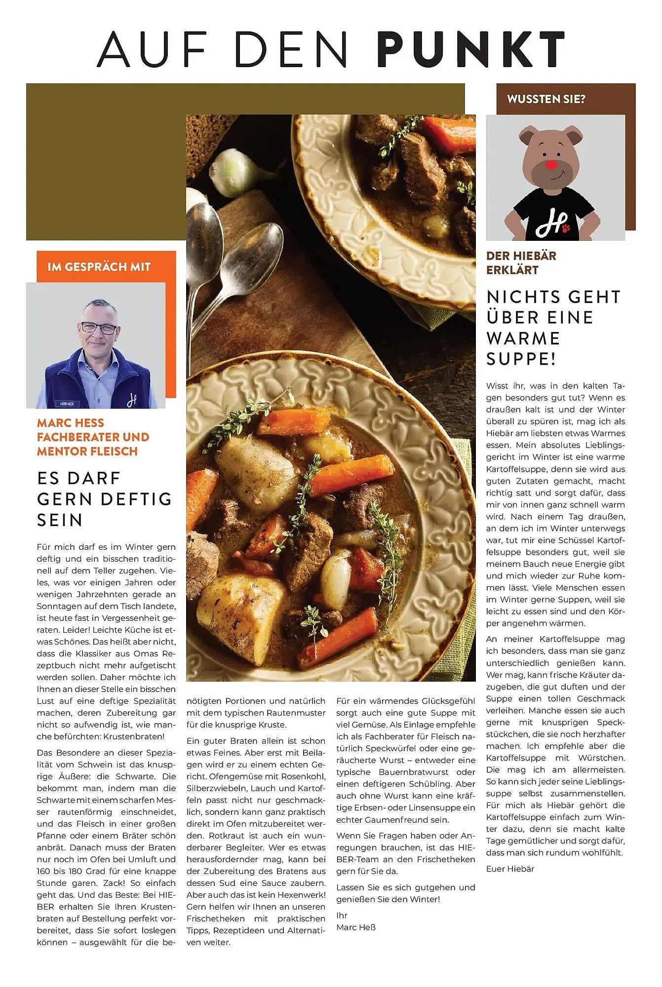 Hieber's Frische Center Prospekt von 18. Januar bis 24. Januar 2026 - Prospekt seite 3