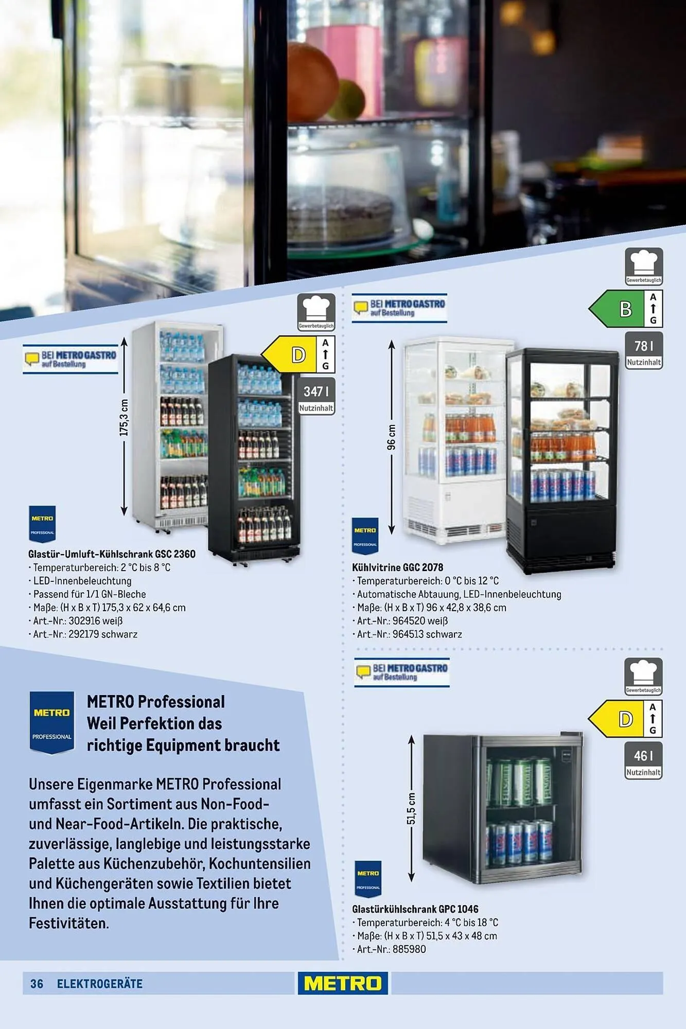 METRO Prospekt von 25. März bis 8. April 2026 - Prospekt seite 36