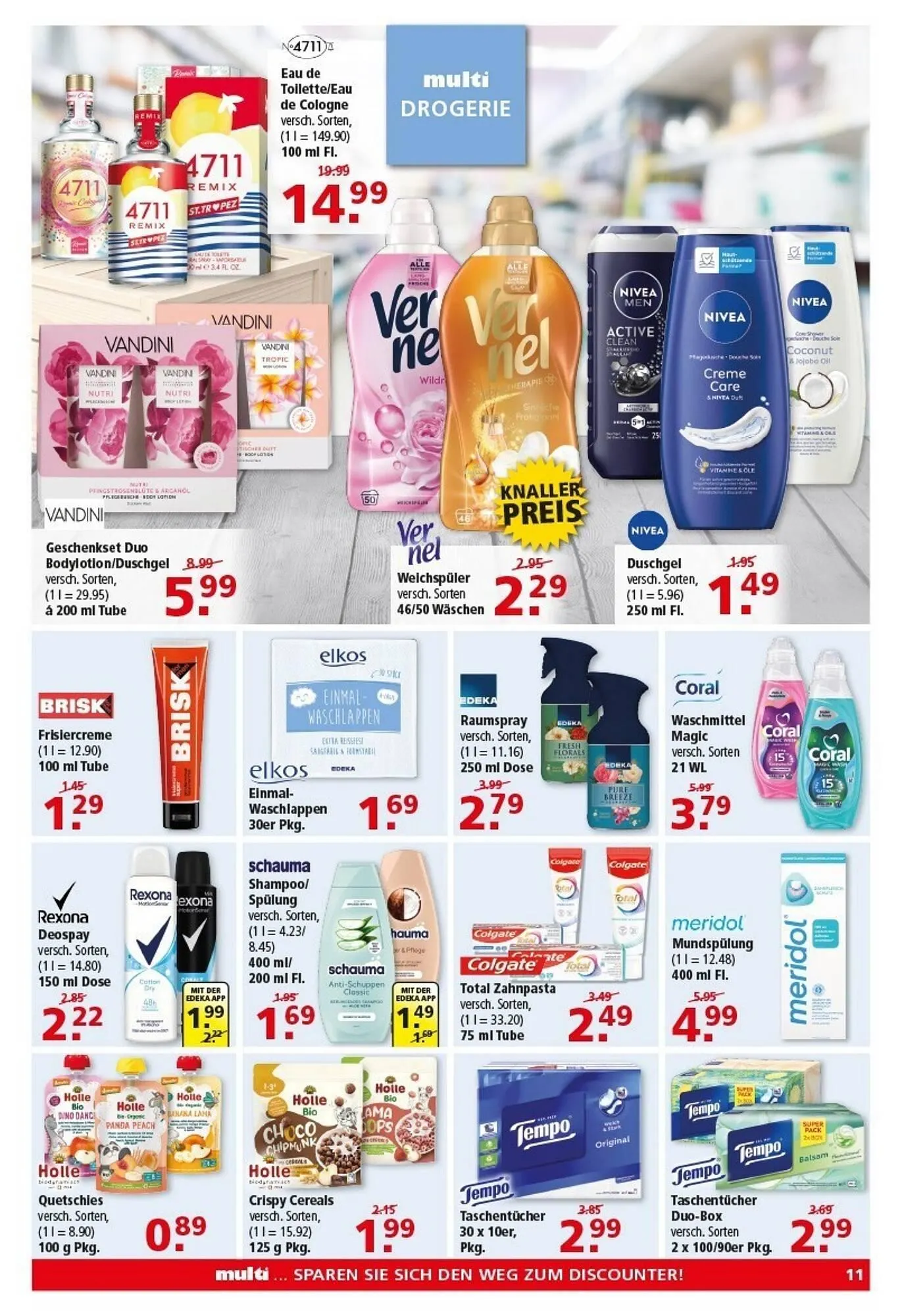 Multi Markt Prospekt von 4. Mai bis 9. Mai 2026 - Prospekt seite 11