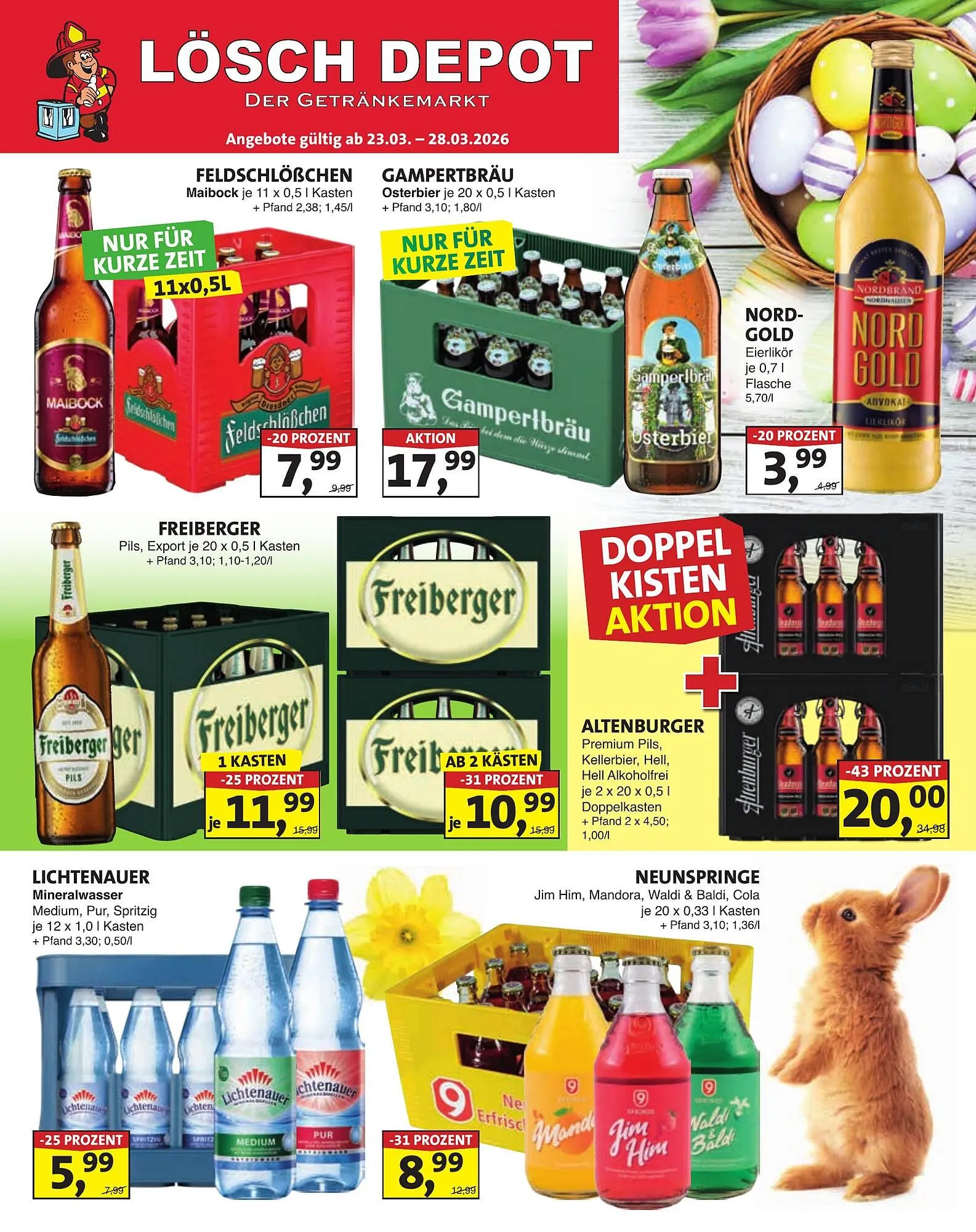 Lösch Depot Prospekt von 23. März bis 28. März 2026 - Prospekt seite 1