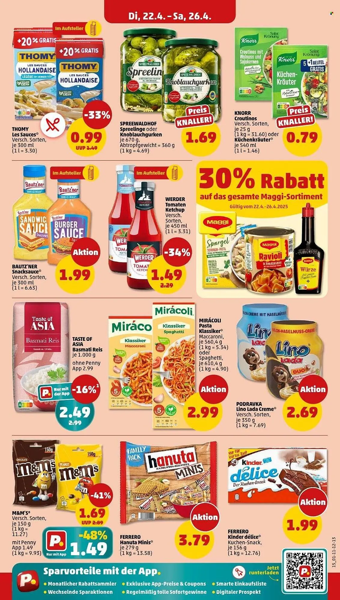 PENNY Prospekt von 22. April bis 26. April 2025 - Prospekt seite 15