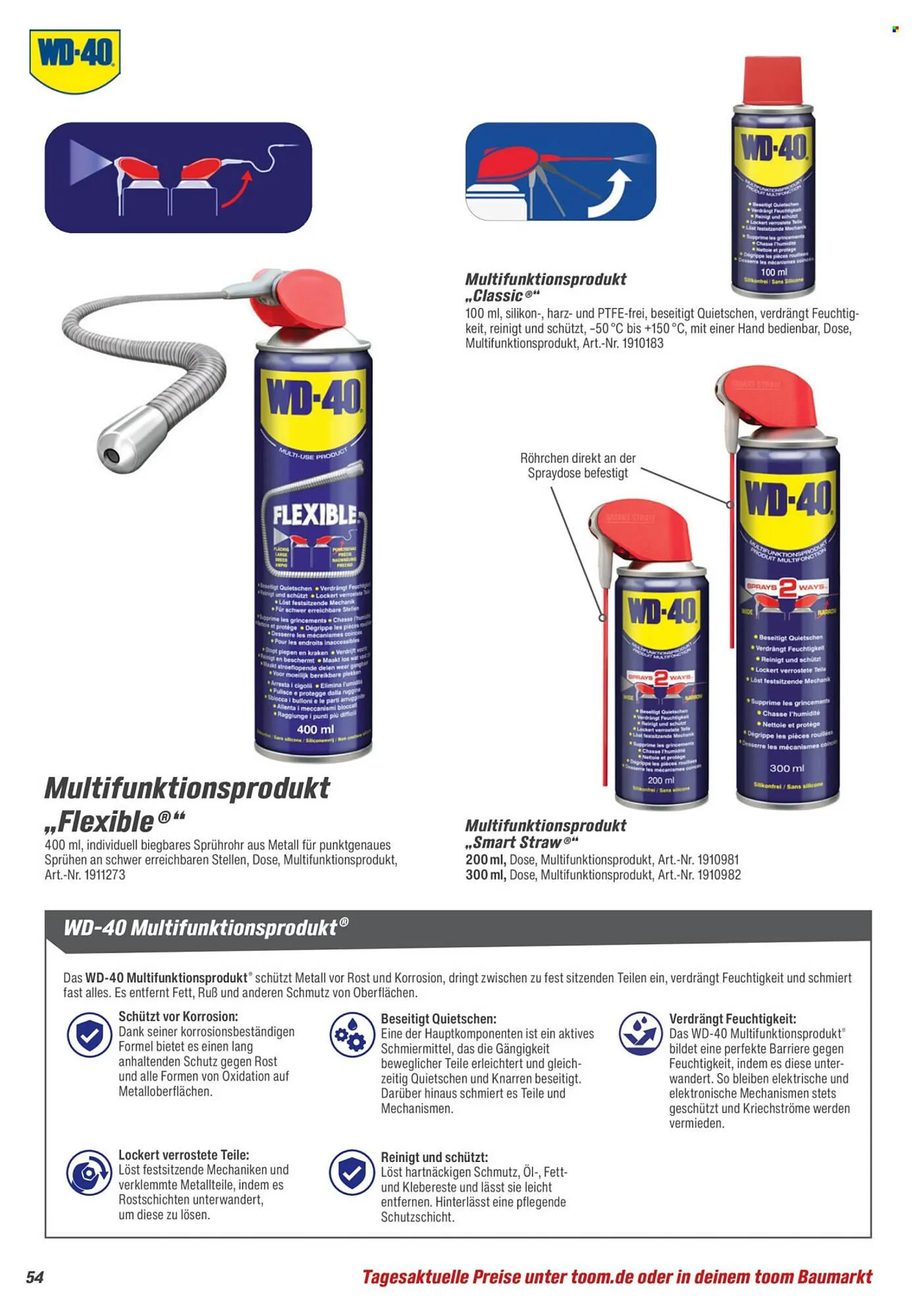 Toom Baumarkt Prospekt von 28. März bis 30. Juni 2026 - Prospekt seite 54