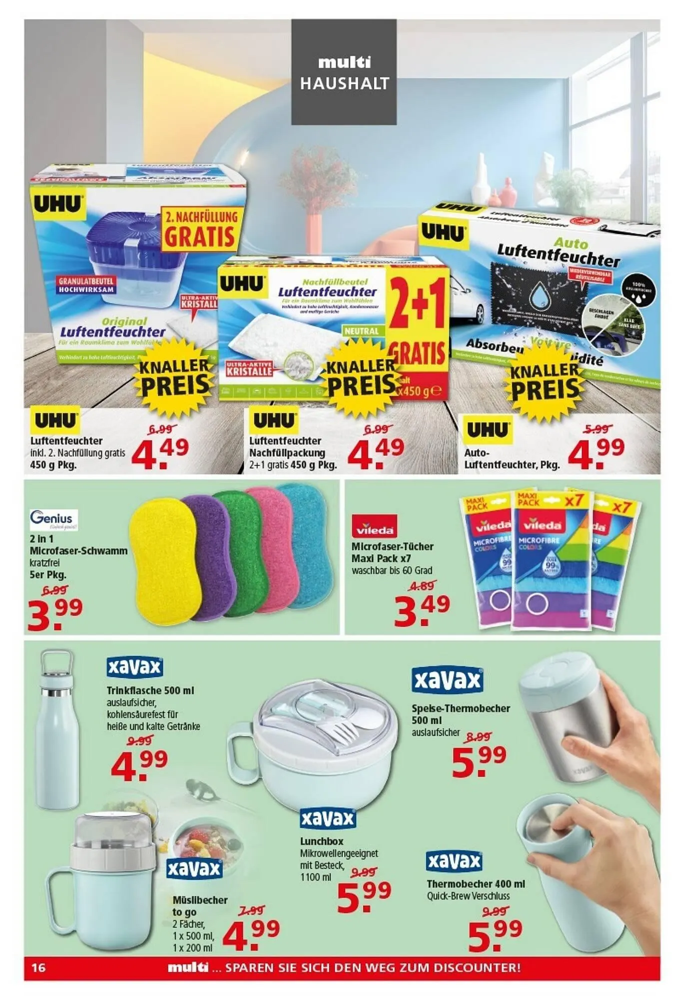 Multi Markt Prospekt von 14. Juli bis 19. Juli 2025 - Prospekt seite 16