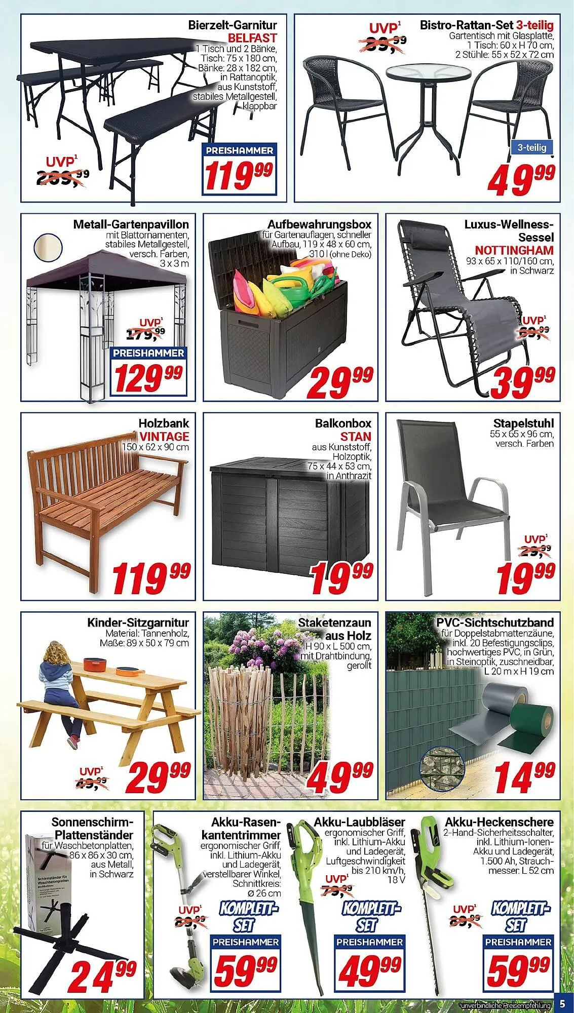 CENTERSHOP Prospekt von 7. April bis 12. April 2025 - Prospekt seite 5