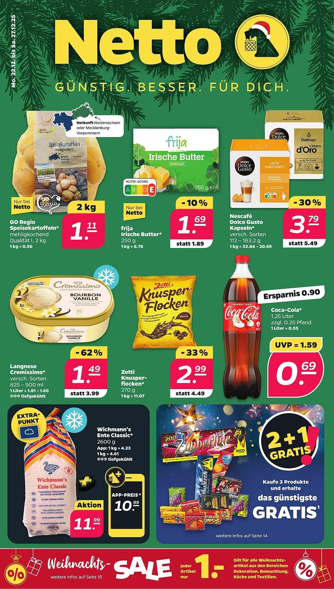 NETTO Prospekt von 22. Dezember bis 27. Dezember 2025 - Prospekt seite 1