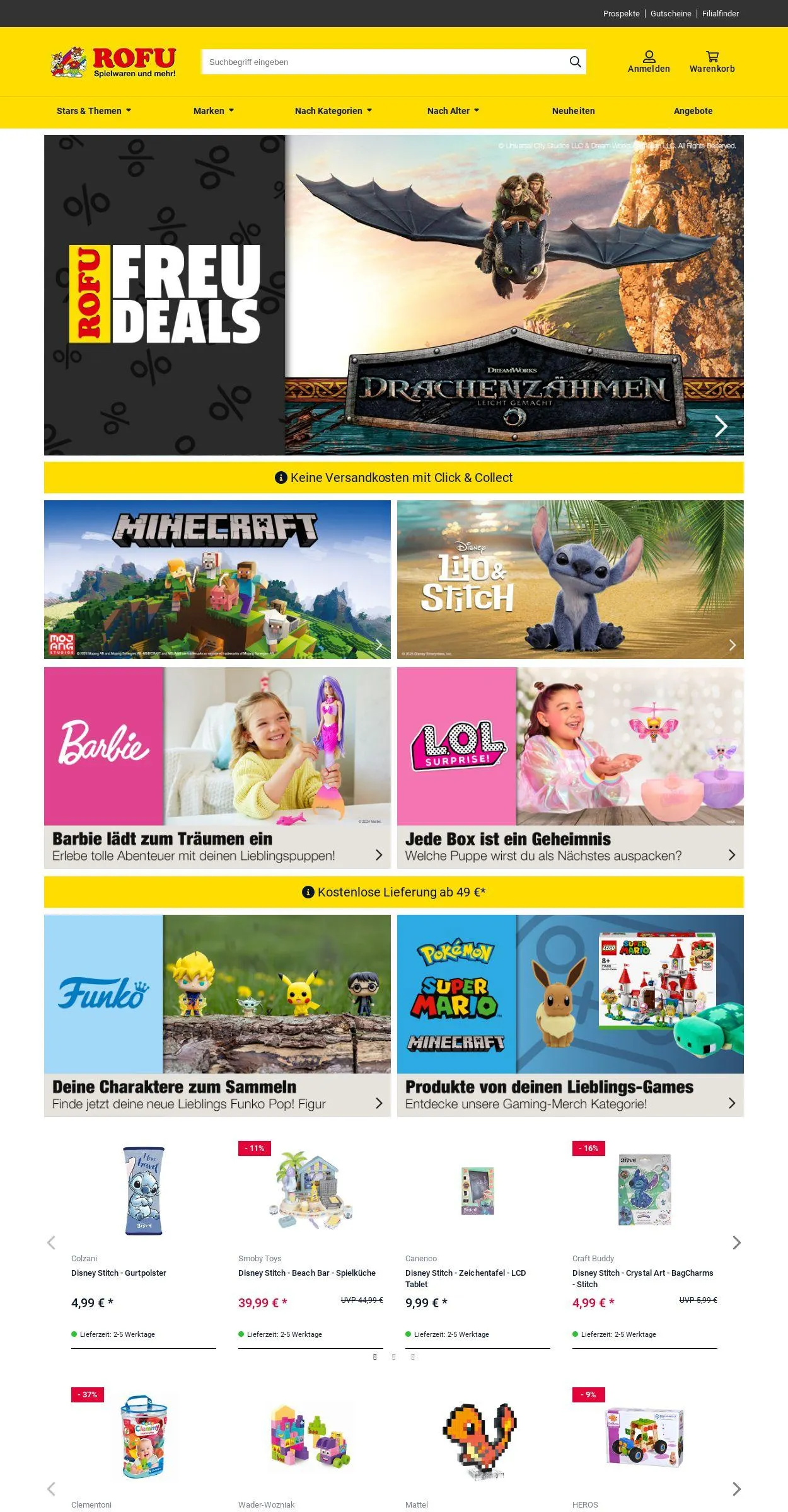 ROFU Kinderland Aktueller Prospekt von 12. Mai bis 21. Mai 2025 - Prospekt seite 1