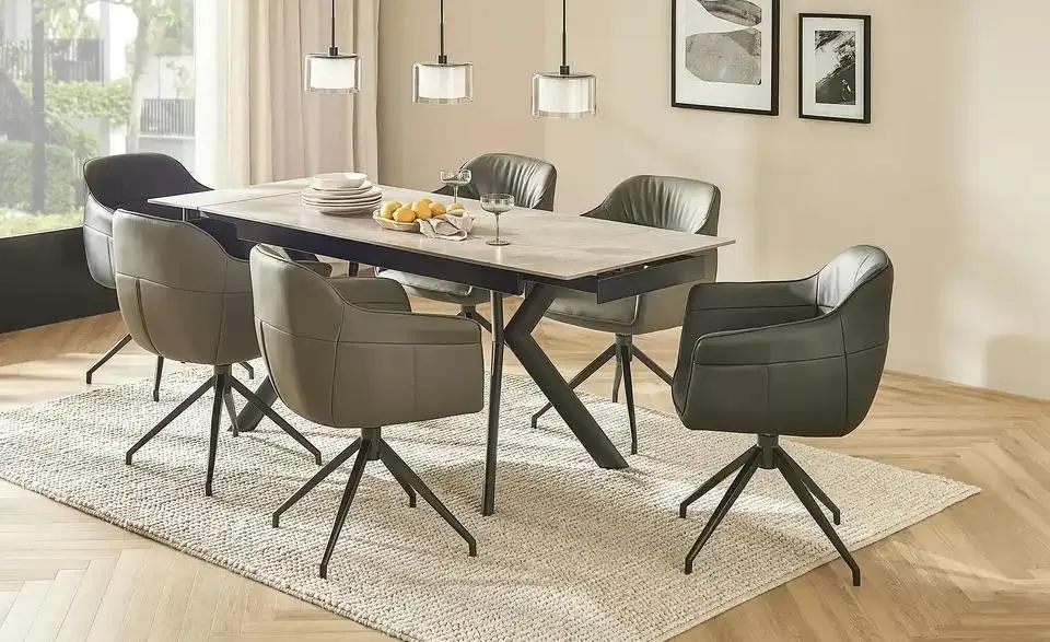 uno Armlehnstuhl Leder Gina