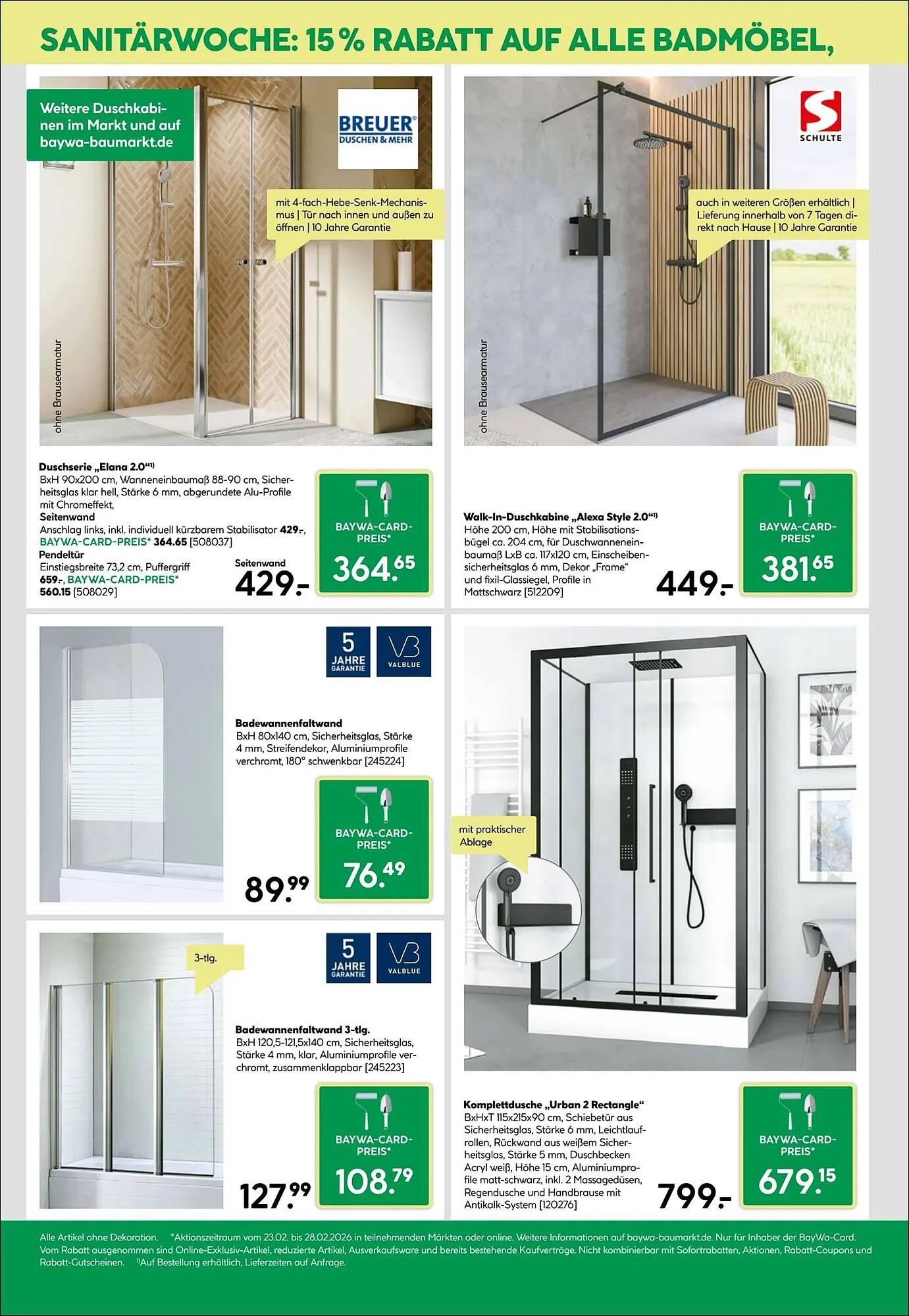 BayWa Prospekt von 23. Februar bis 1. März 2026 - Prospekt seite 8