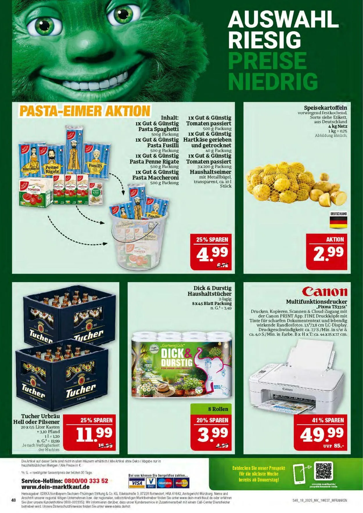 Marktkauf - Nürnberg-Thon von 28. April bis 3. Mai 2025 - Prospekt seite 48