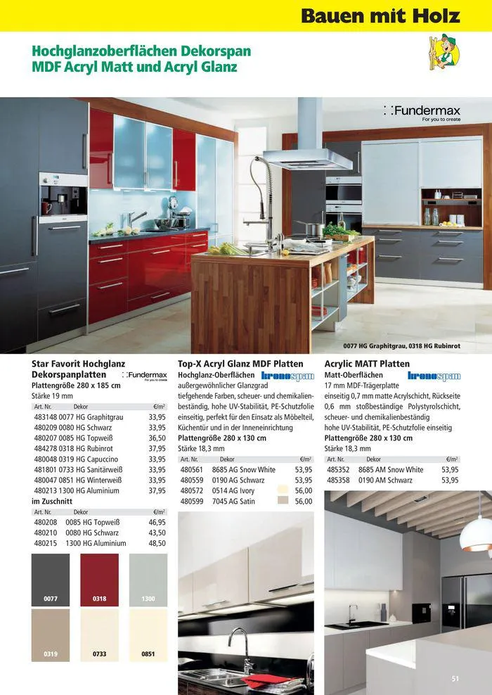 Holz-& Baukatalog 2024/25 von 27. März bis 31. Januar 2025 - Prospekt seite 51