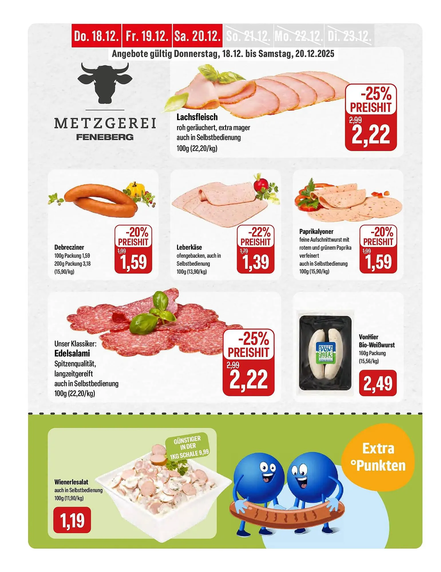 Feneberg Prospekt von 17. Dezember bis 20. Dezember 2025 - Prospekt seite 2