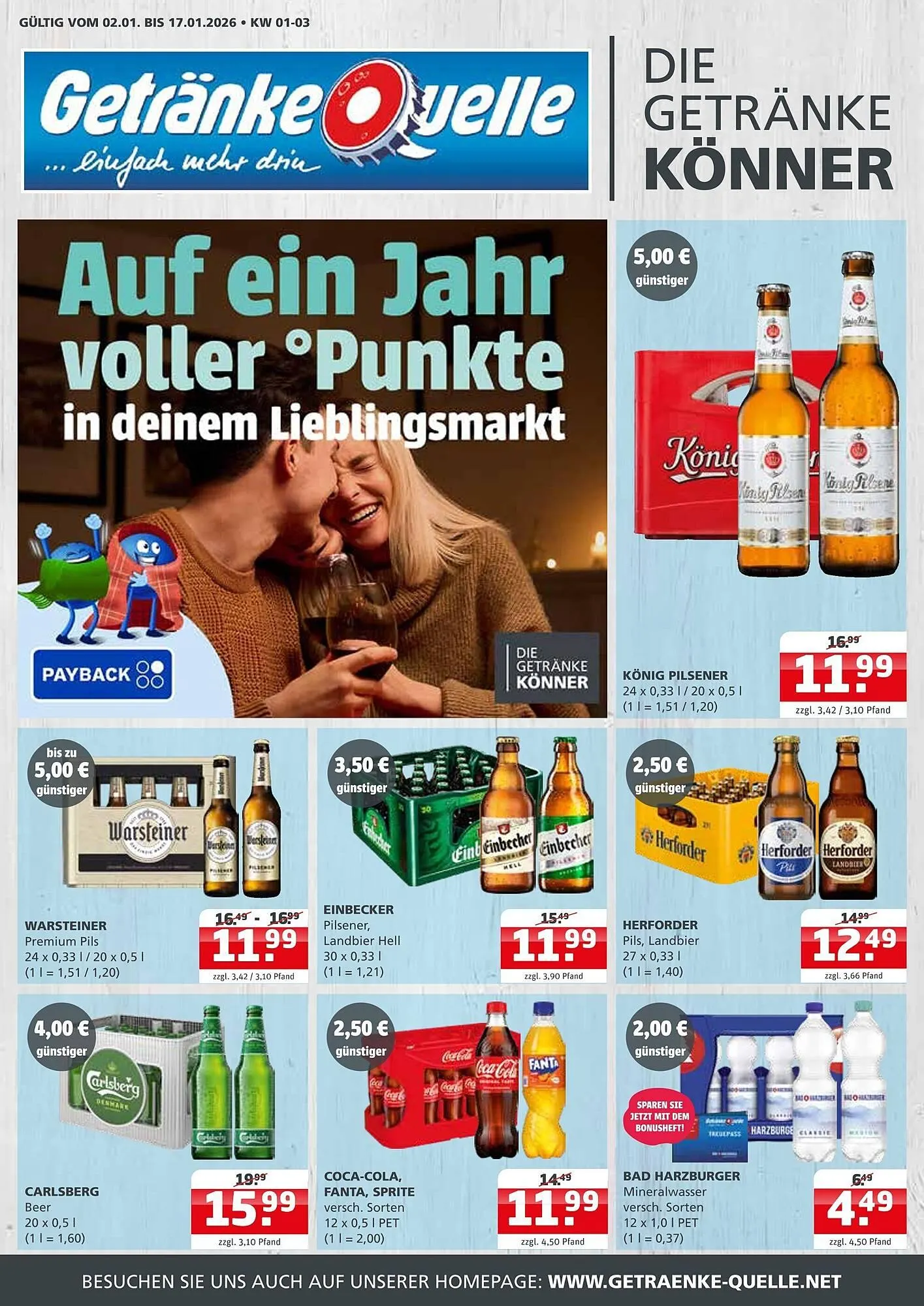 Getränke Quelle Prospekt - 1