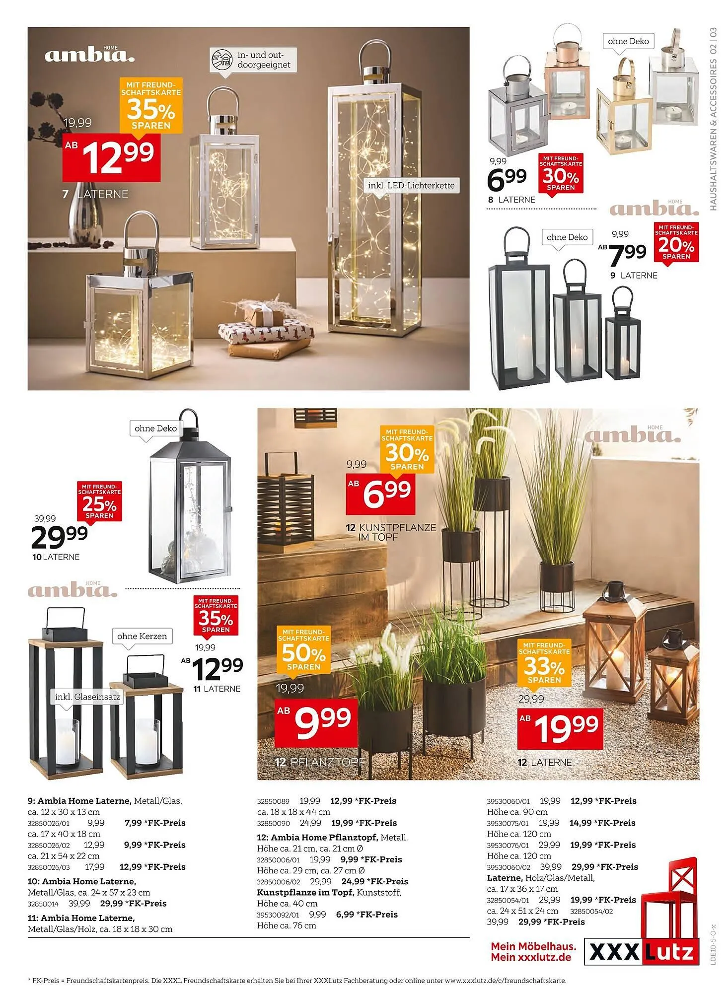 XXXLutz Prospekt von 29. September bis 19. Oktober 2025 - Prospekt seite 7