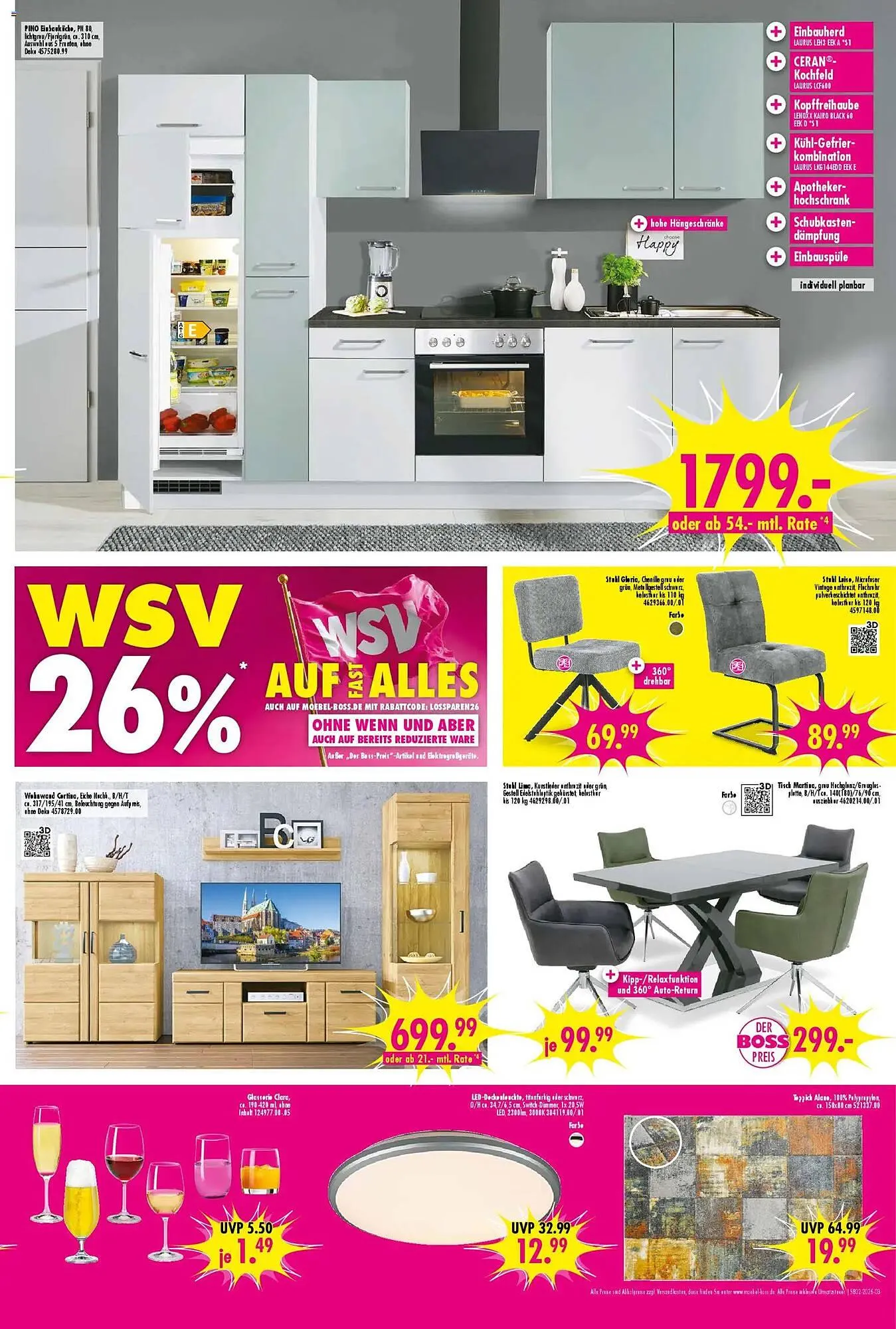 Möbel Boss Prospekt von 3. Januar bis 9. Januar 2026 - Prospekt seite 3