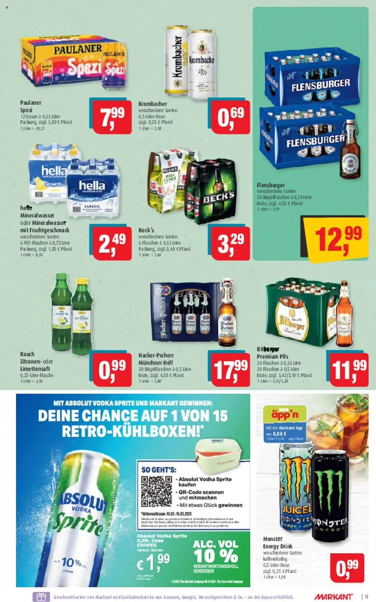 Markant Prospekt von 10. März bis 15. März 2025 - Prospekt seite 13