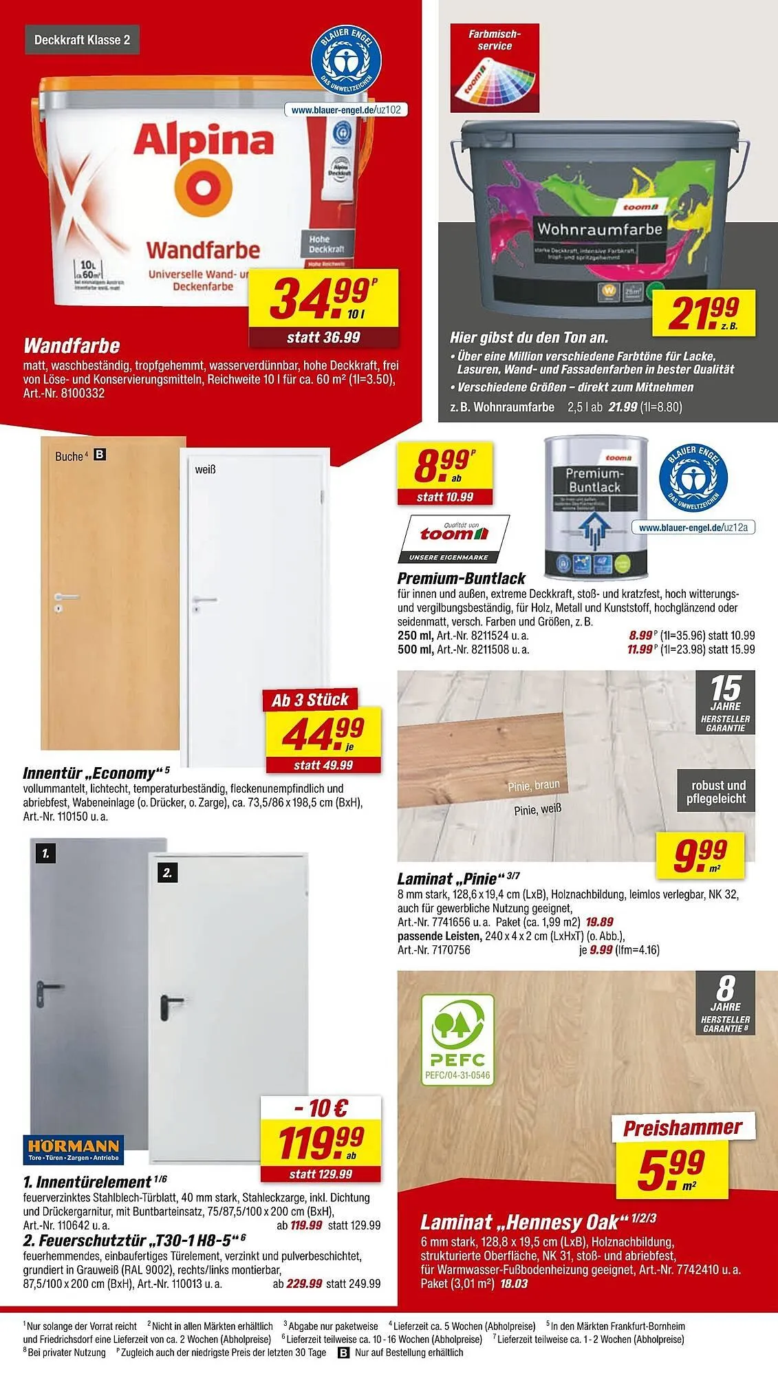 Toom Baumarkt Prospekt von 3. Januar bis 9. Januar 2026 - Prospekt seite 8