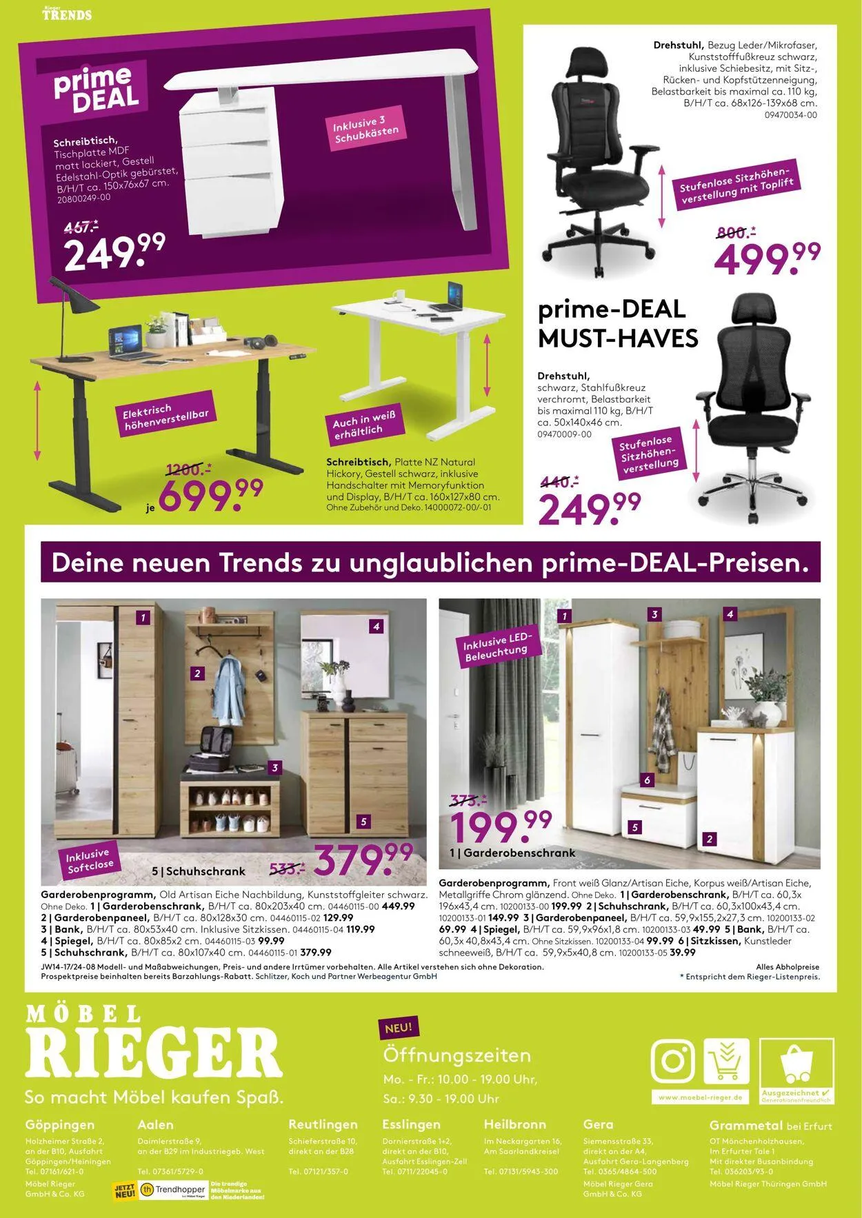 Möbel Rieger Aktueller Prospekt von 31. Dezember bis 14. Januar 2026 - Prospekt seite 5