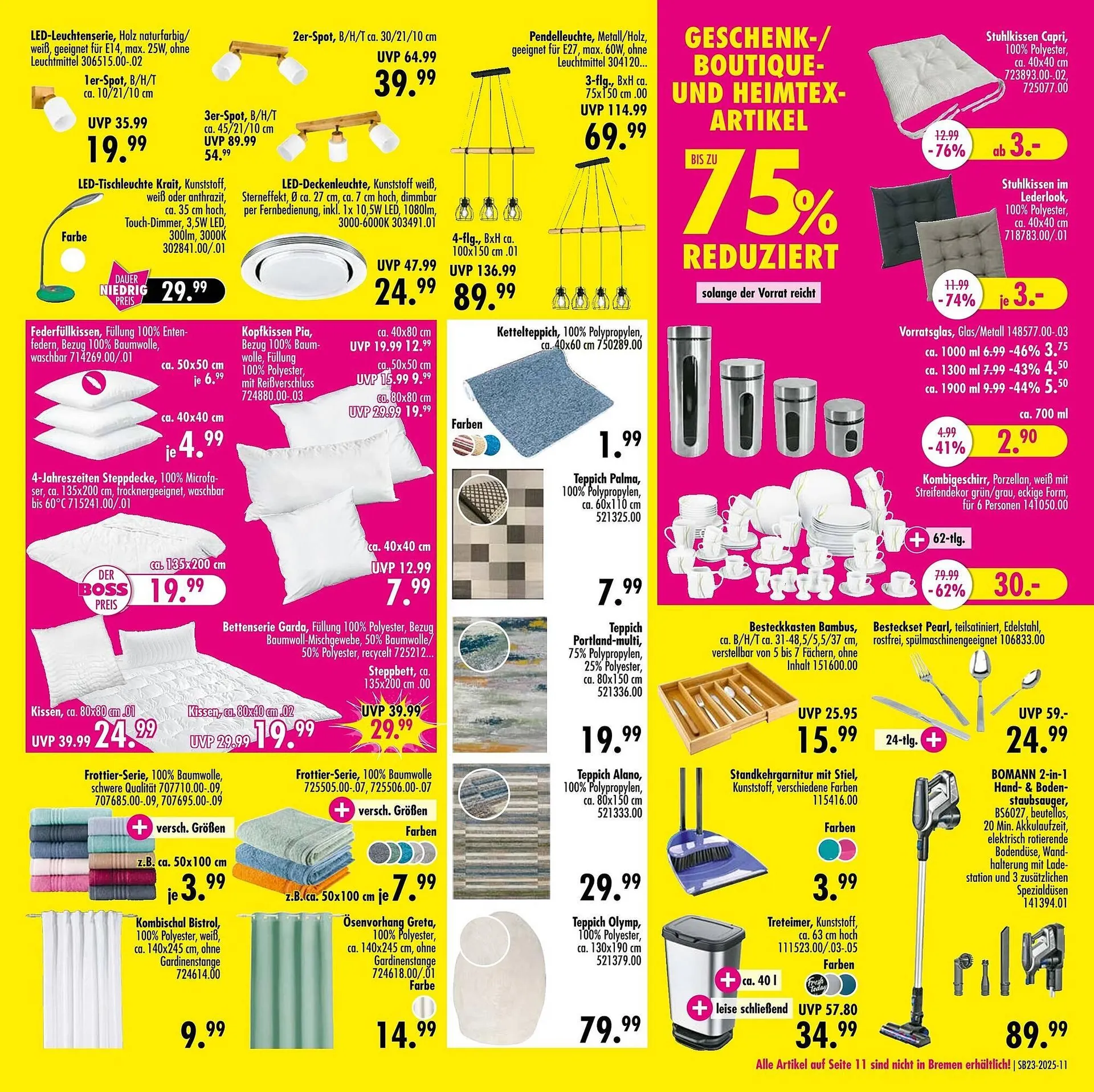 Möbel Boss Prospekt von 2. Juni bis 22. Juni 2025 - Prospekt seite 11