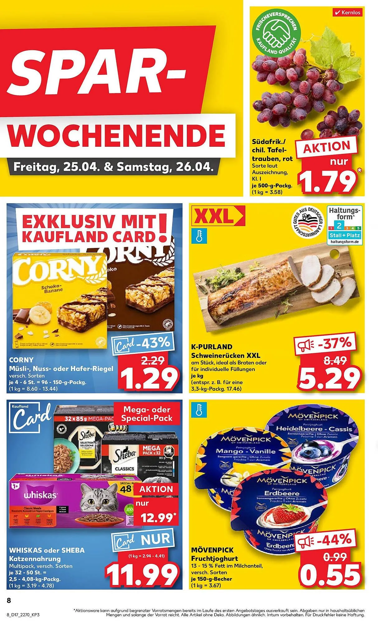 Kaufland Prospekt von 23. April bis 30. April 2025 - Prospekt seite 8