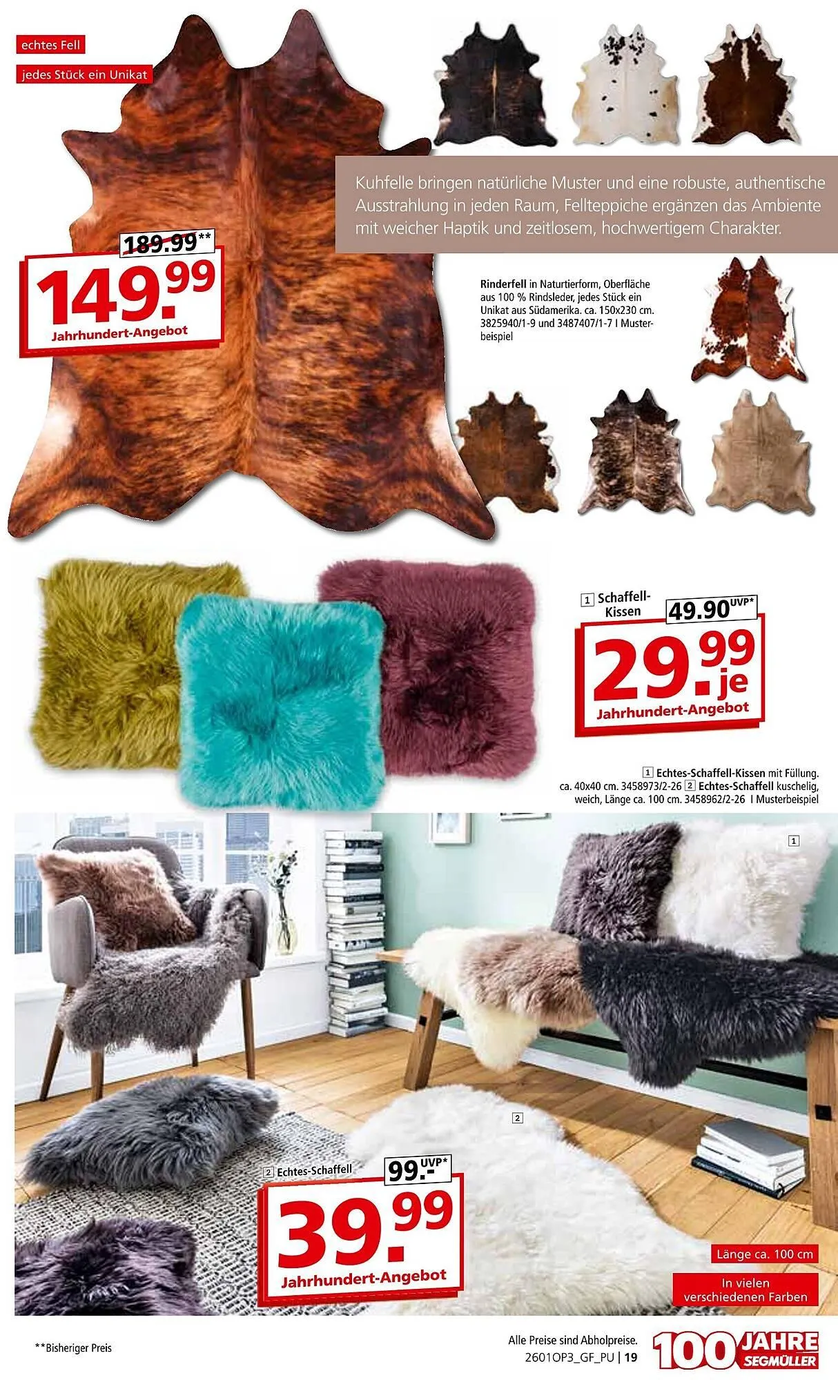 Segmüller Prospekt von 29. Dezember bis 29. März 2026 - Prospekt seite 19