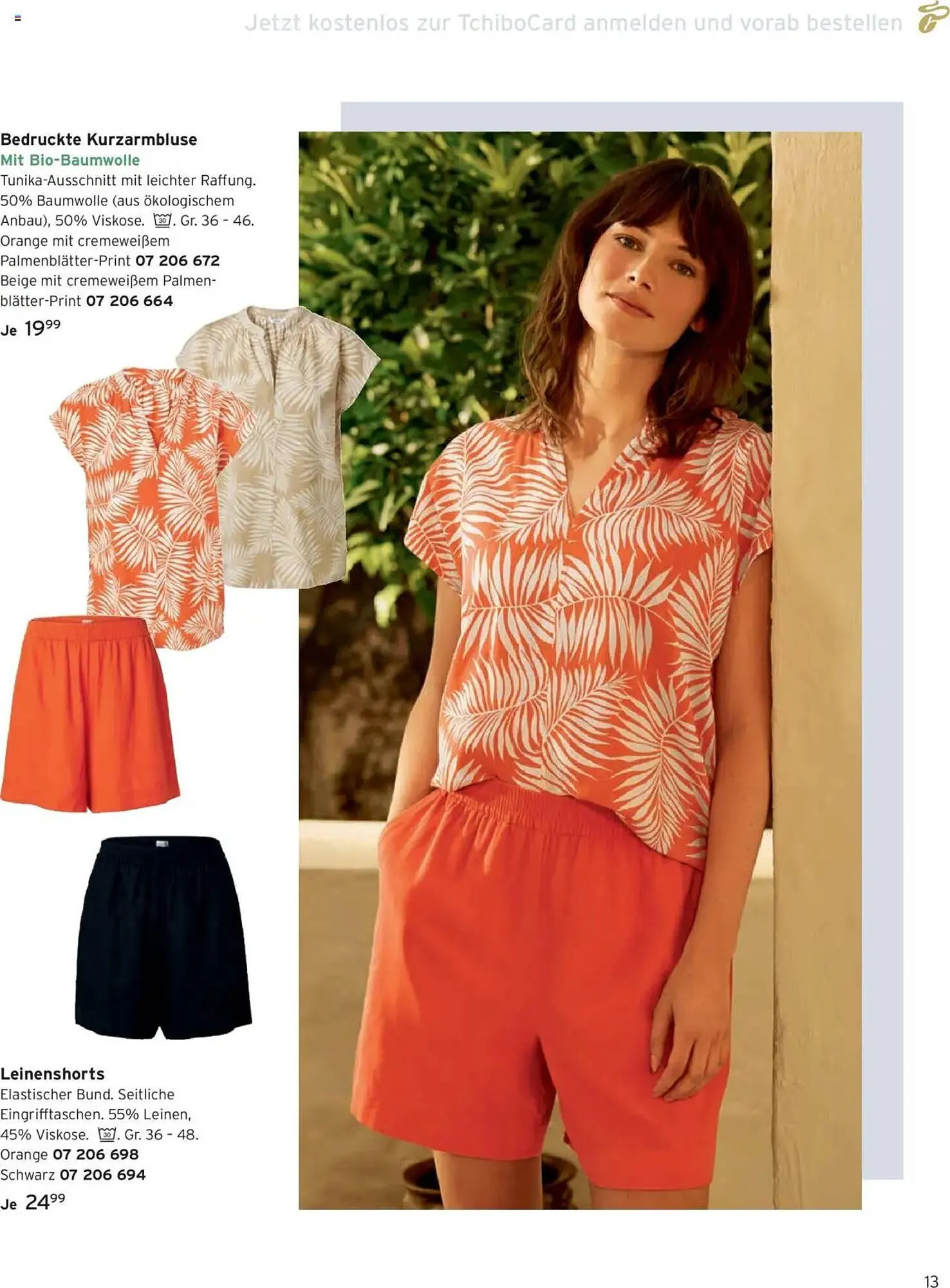 Tchibo Prospekt von 1. Juli bis 31. Juli 2025 - Prospekt seite 13