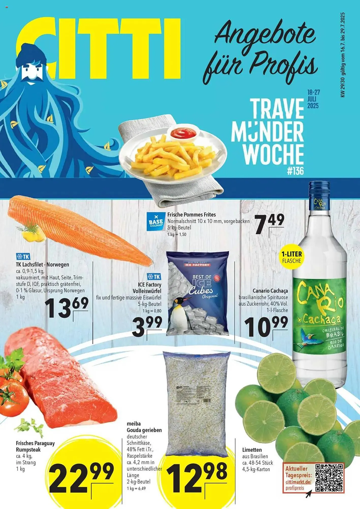 CITTI Markt Prospekt von 16. Juli bis 29. Juli 2025 - Prospekt seite 1