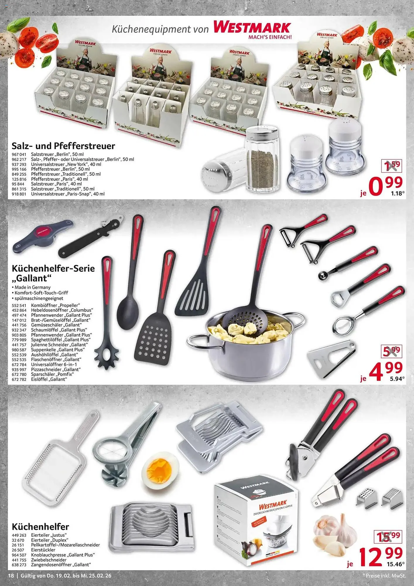 Selgros Prospekt von 19. Februar bis 25. Februar 2026 - Prospekt seite 18